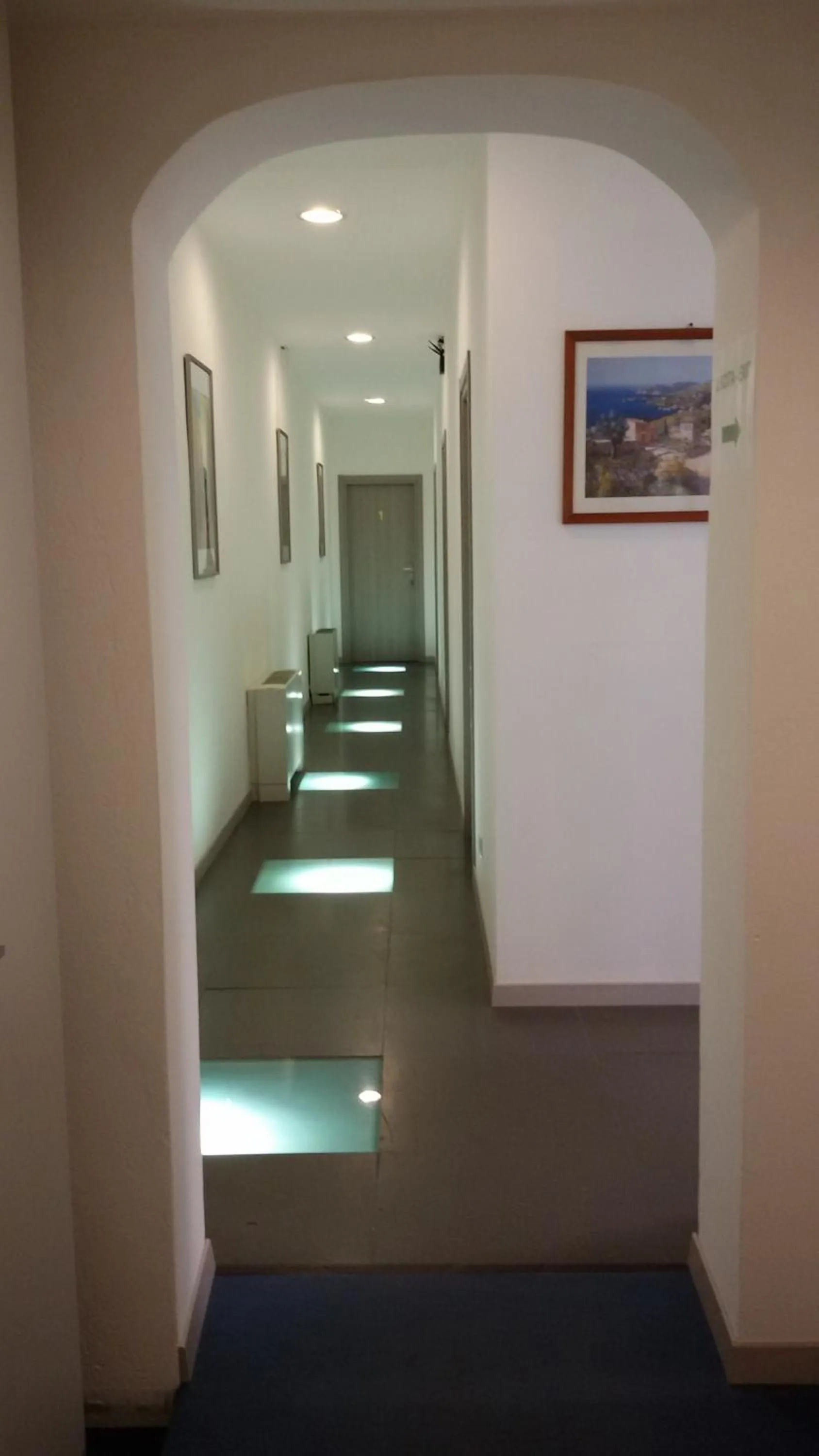 Decorative detail in Hotel Lucania