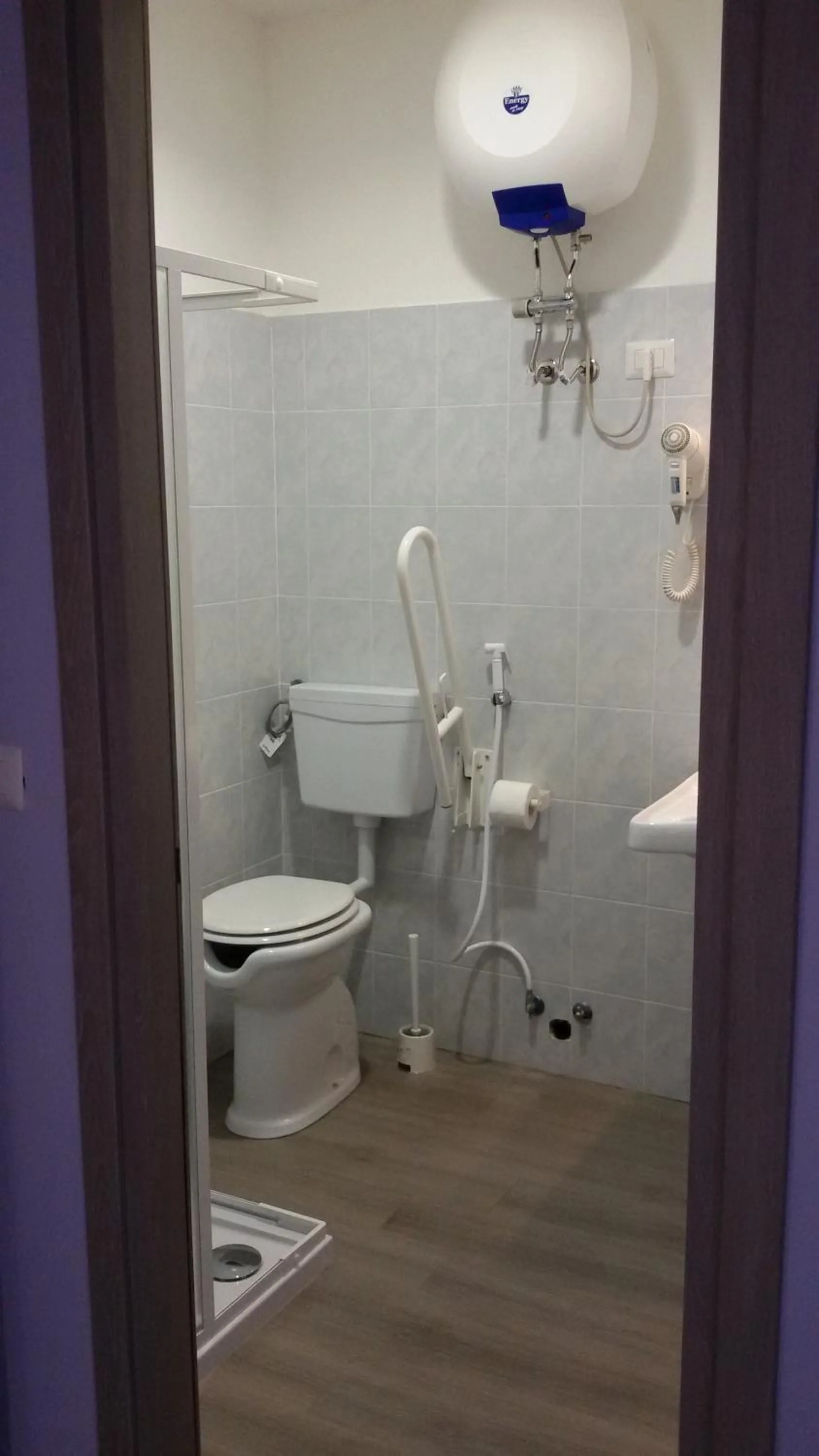 Bathroom in Hotel Lucania