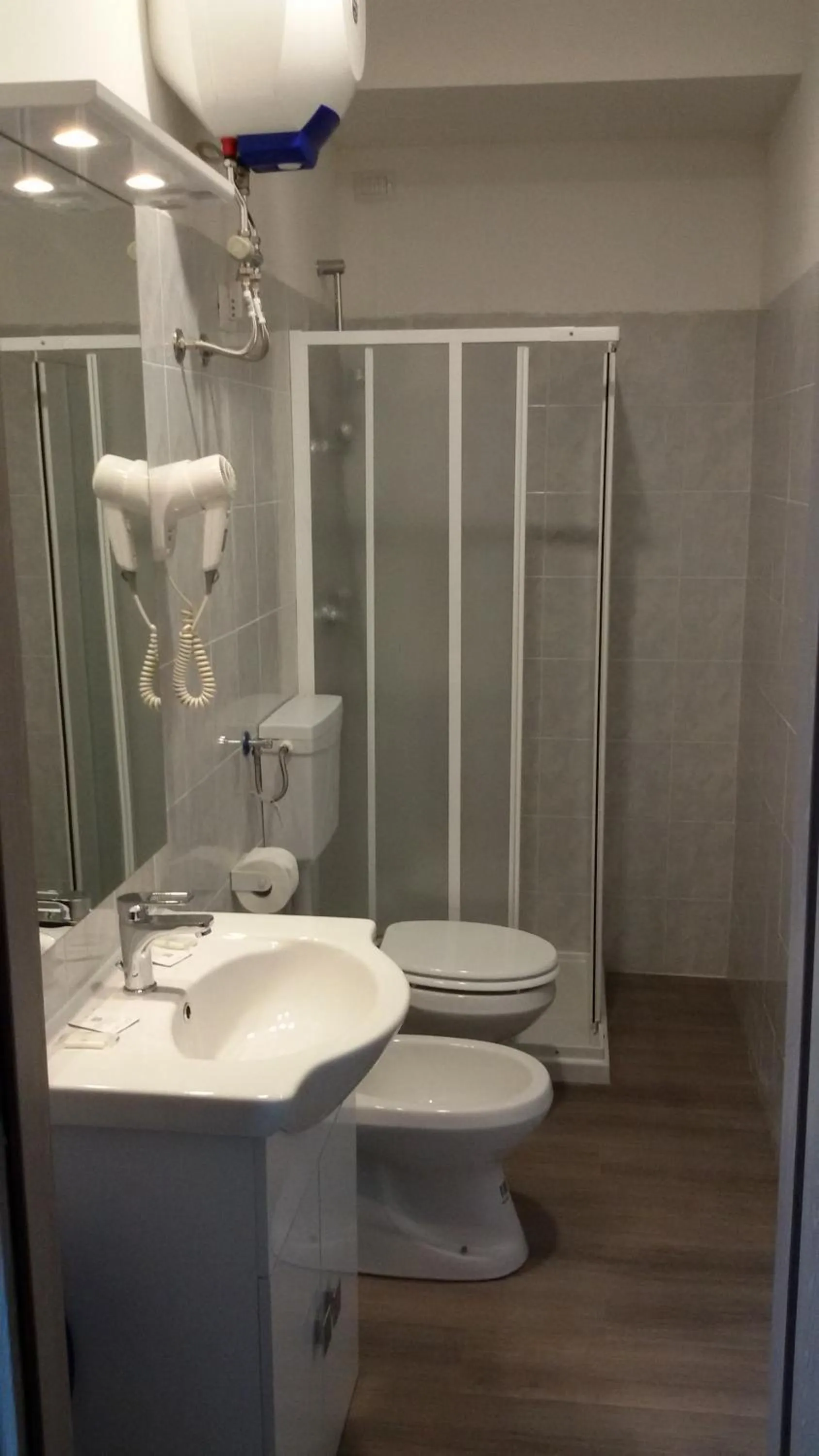 Bathroom in Hotel Lucania