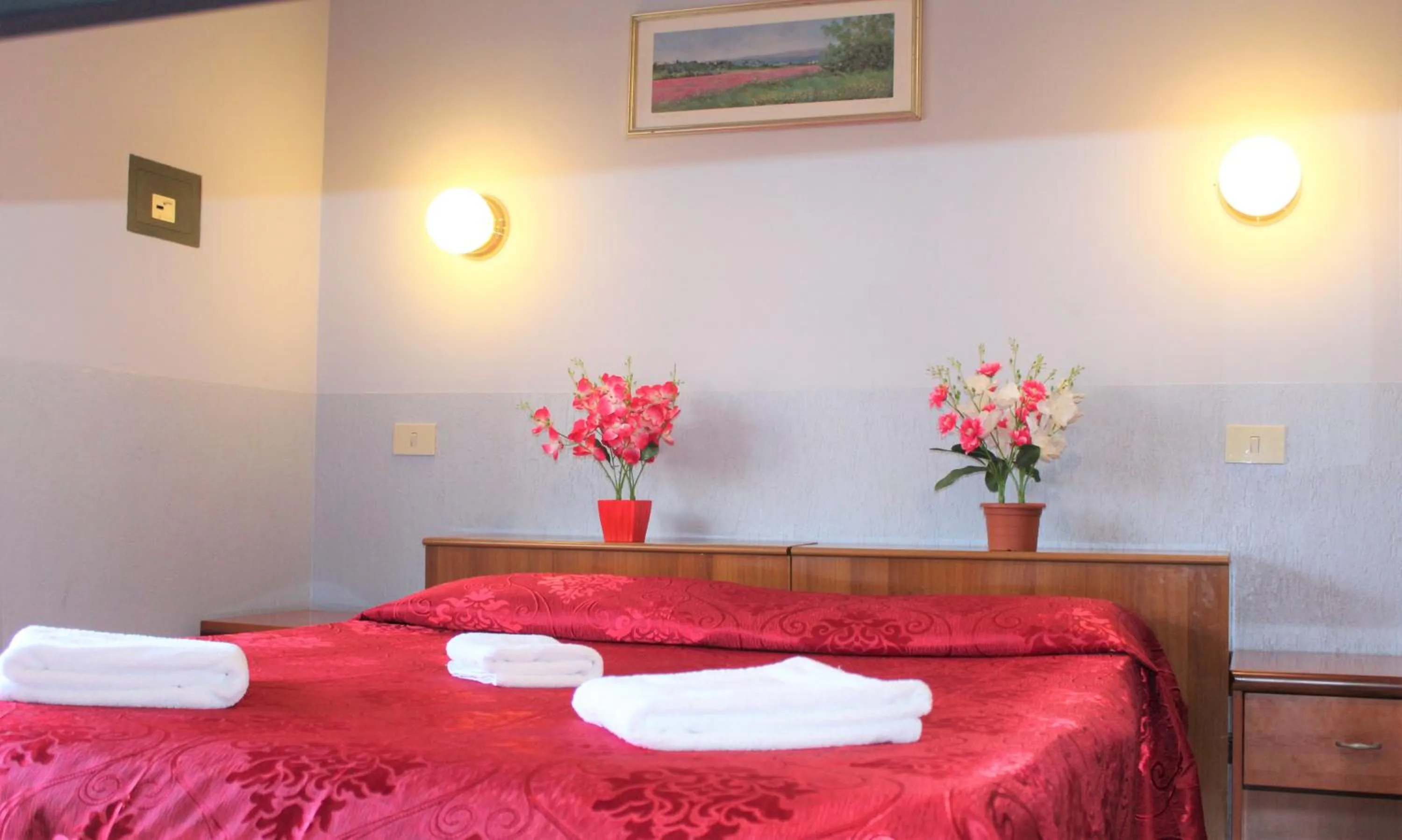 Bedroom, Bed in Hotel Eurorooms