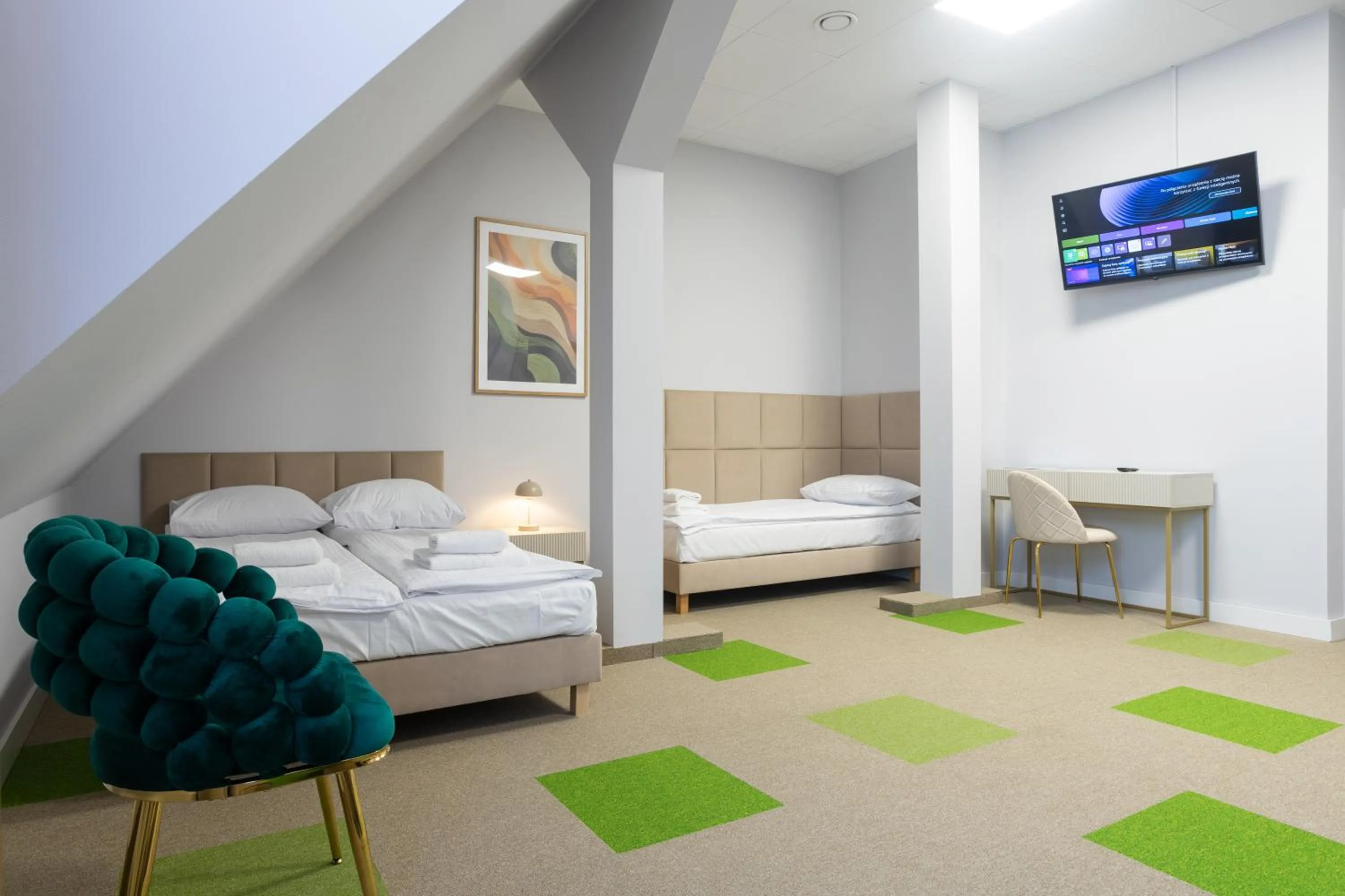 Bed in Moon Hostel Wrocław