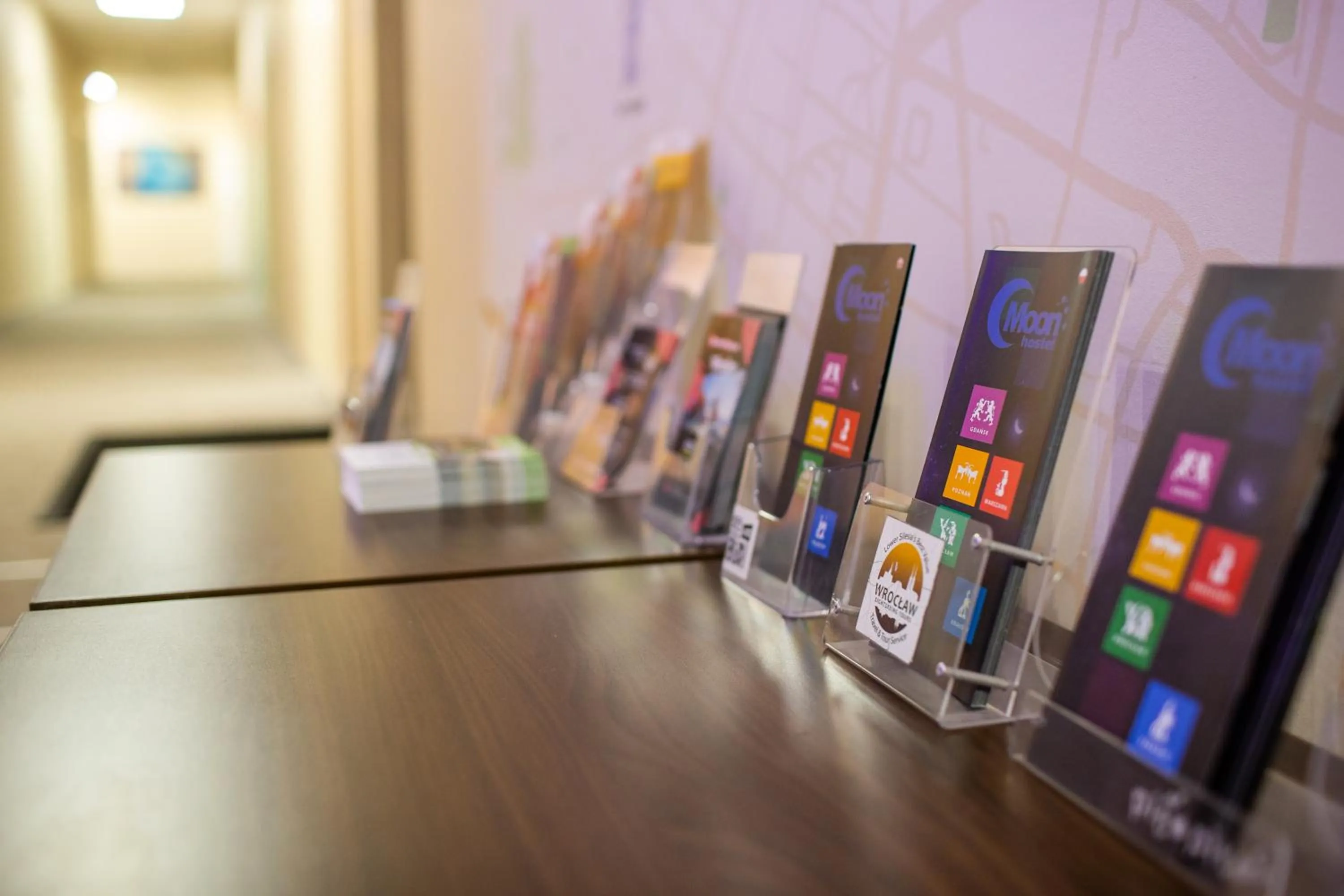 Lobby or reception in Moon Hostel Wrocław