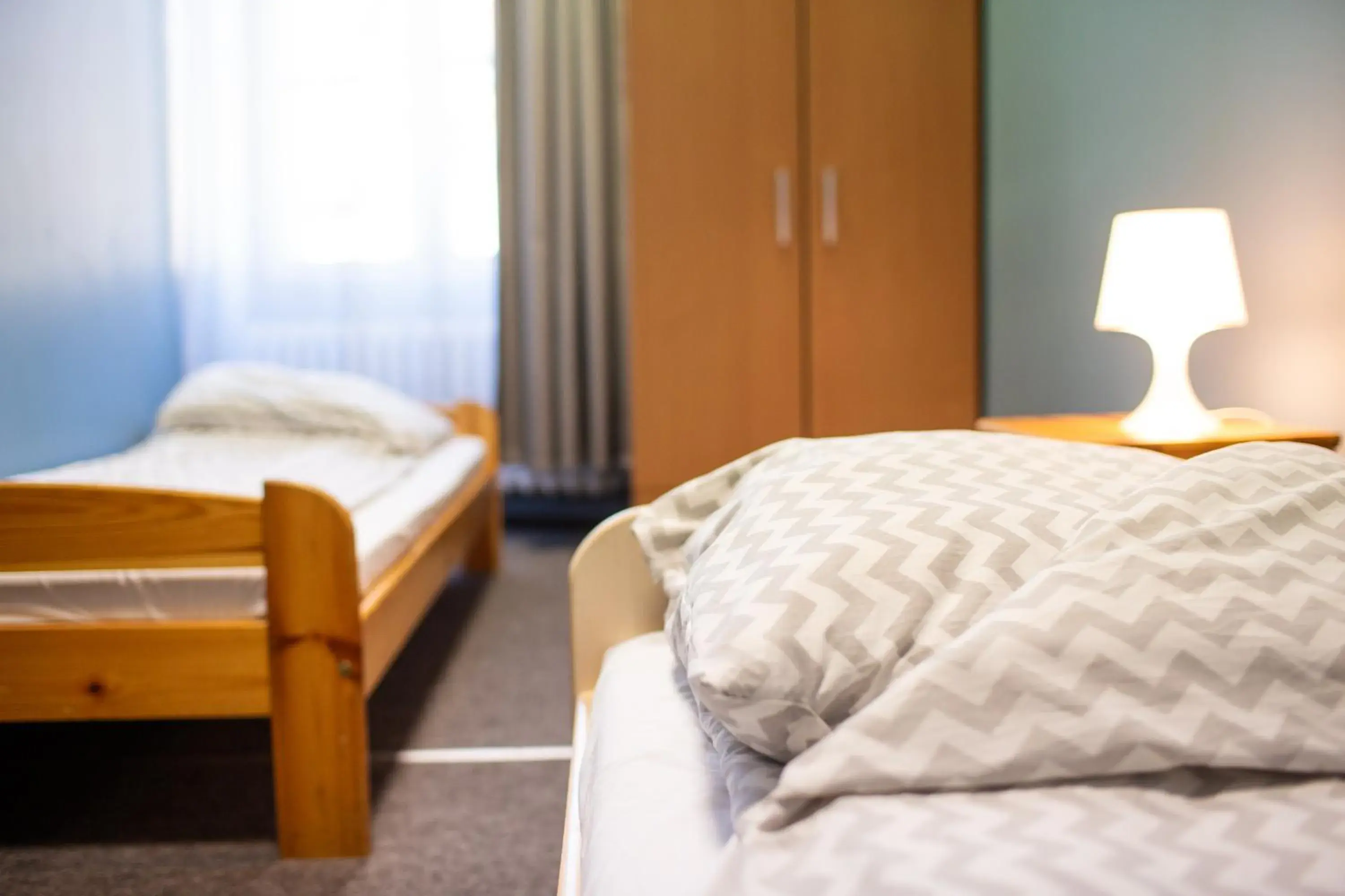 Twin Room with Shared Bathroom in Moon Hostel Wrocław Twin Room with Shared Bathroom in Moon Hostel Wrocław