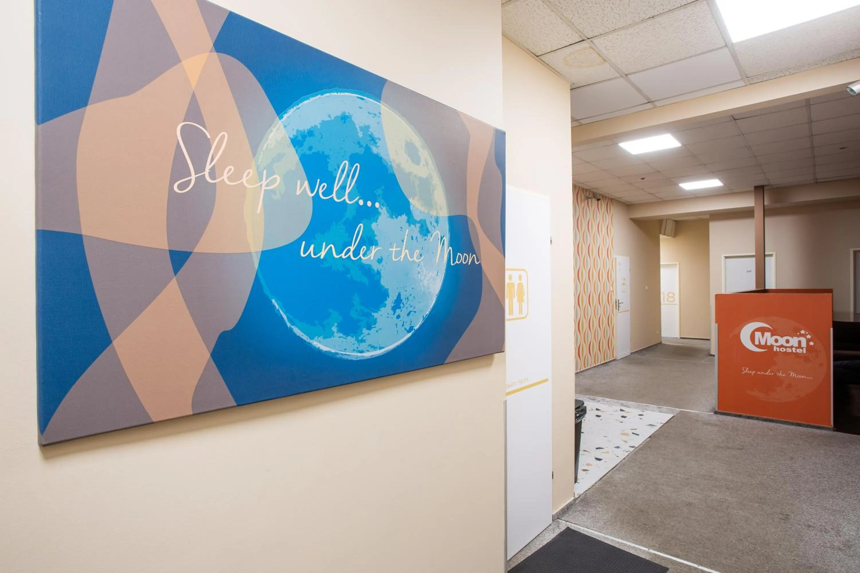 Property logo or sign in Moon Hostel Wrocław