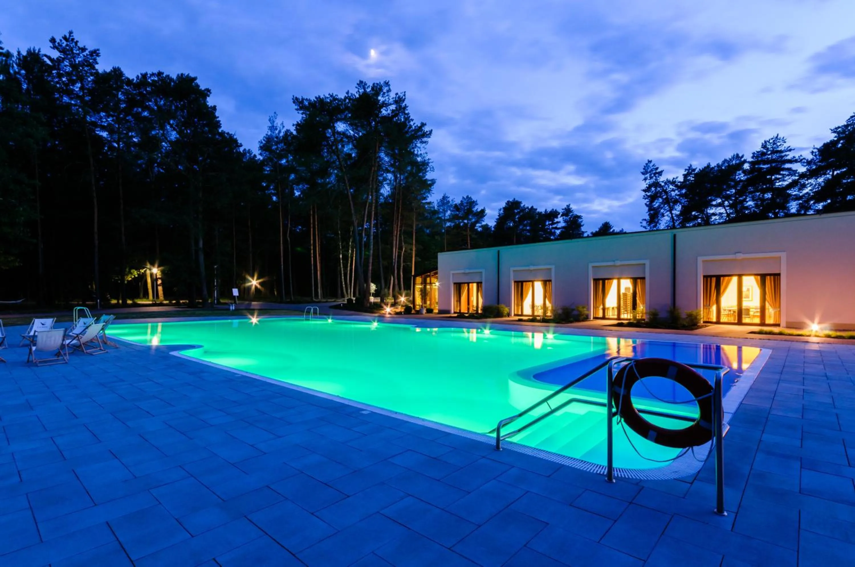 Pool view in Park Rekreacyjno-Biznesowy Las Woda