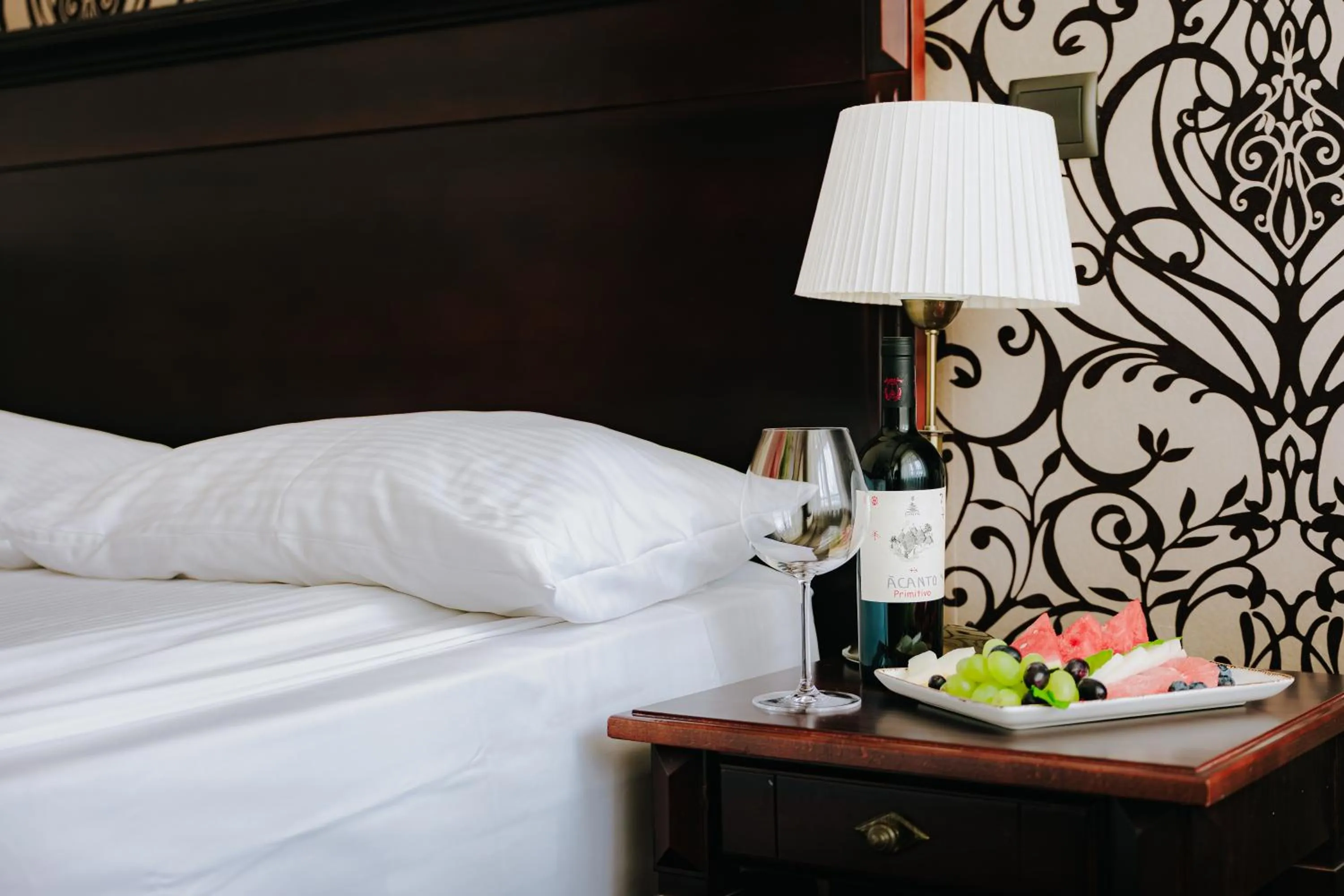 Bed in Hotel Wileński