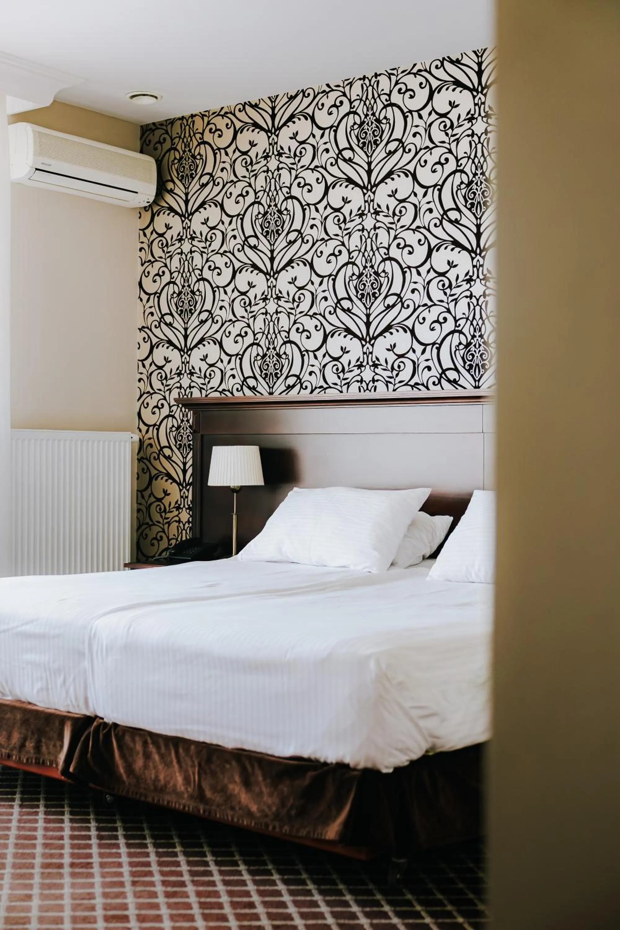 Bed in Hotel Wileński