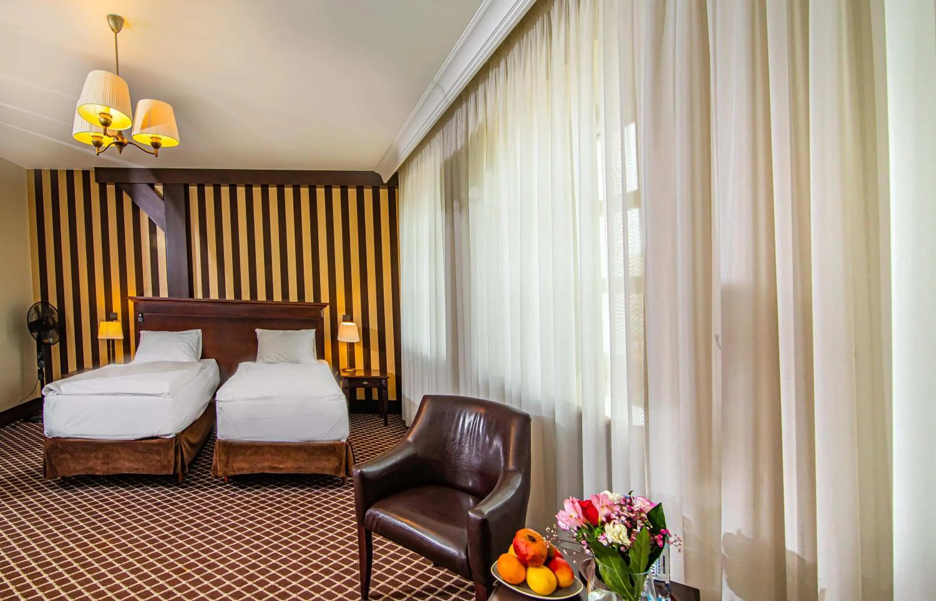 Bed in Hotel Wileński