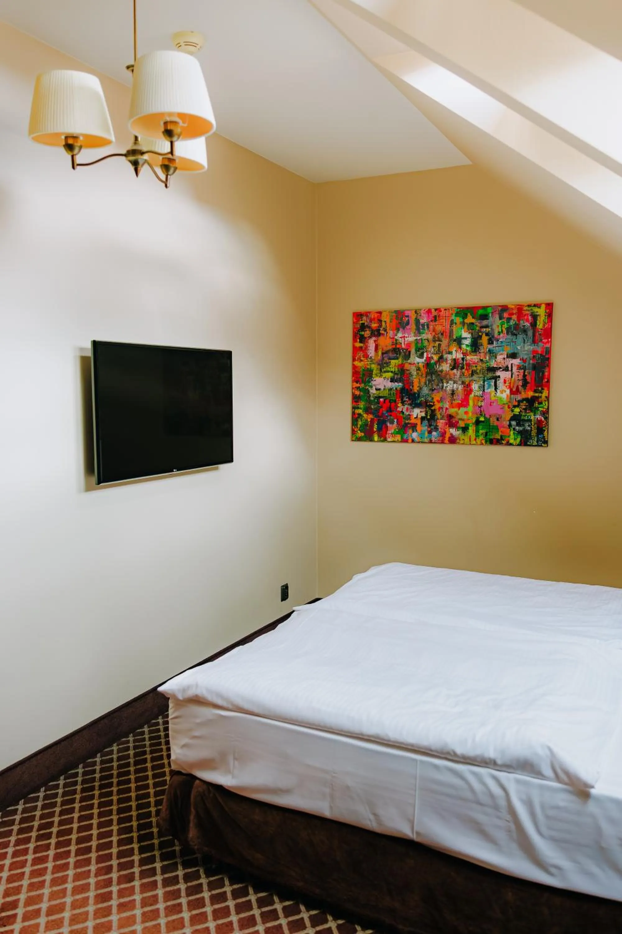 Bed in Hotel Wileński