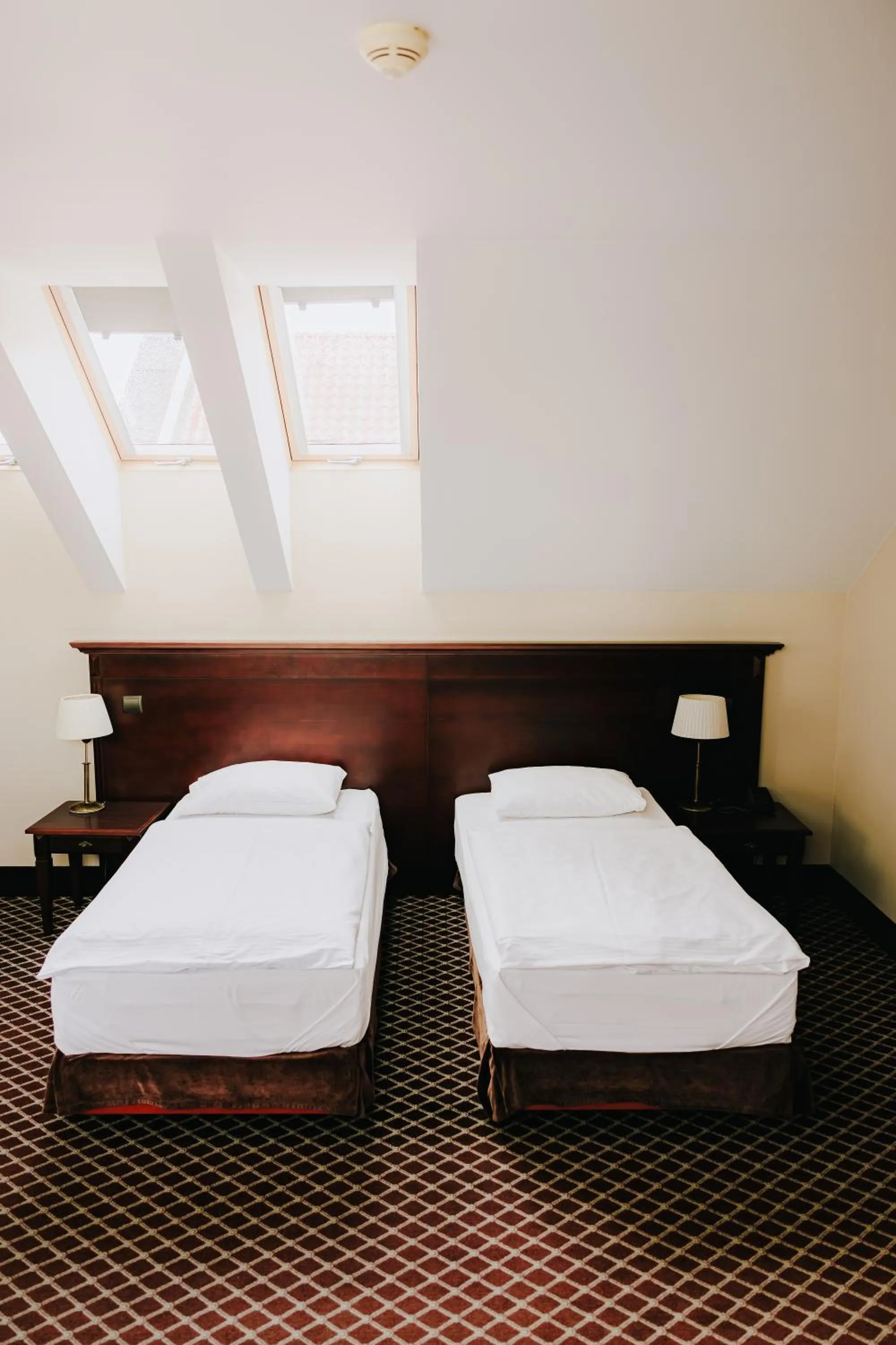 Bed in Hotel Wileński