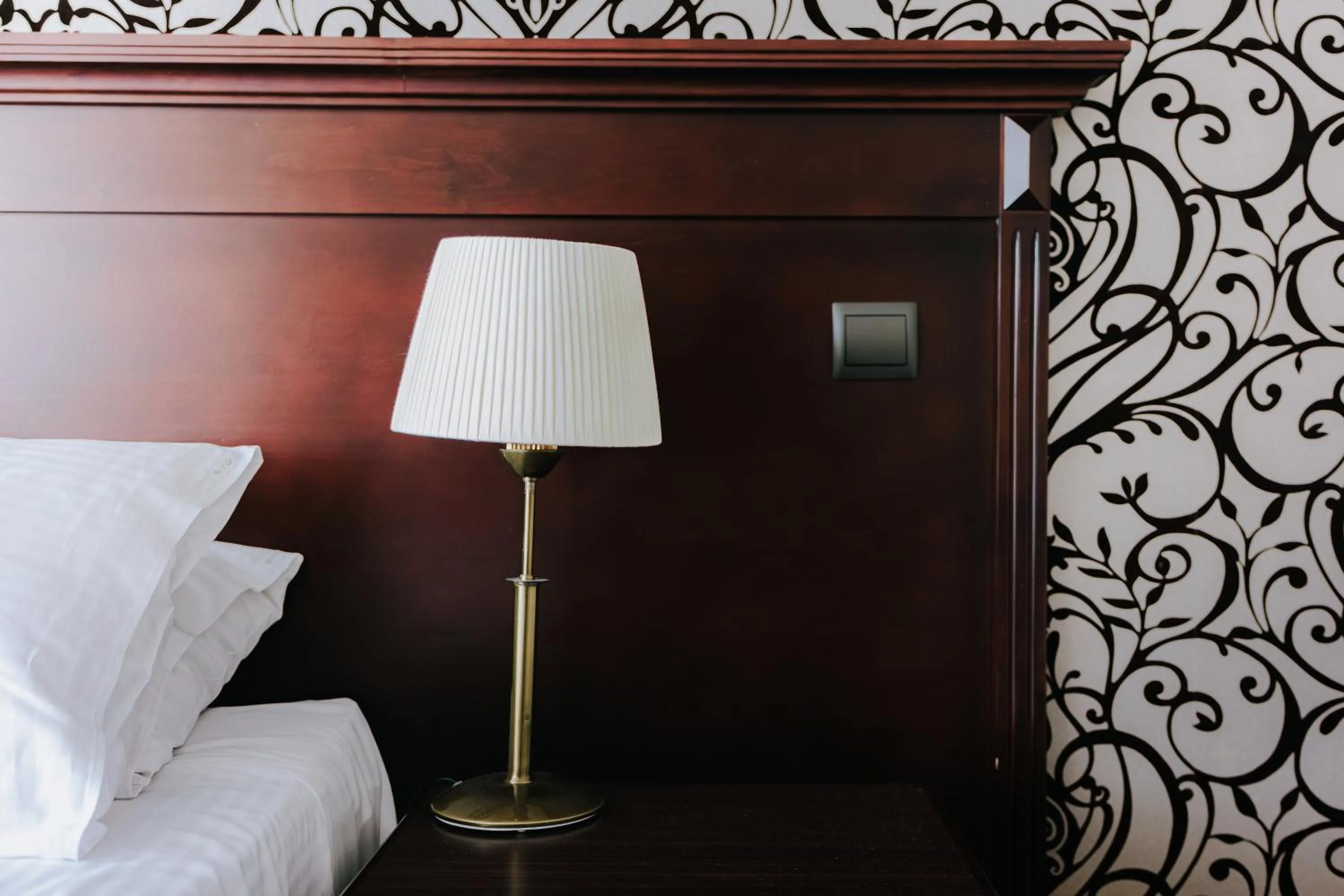 Bed in Hotel Wileński