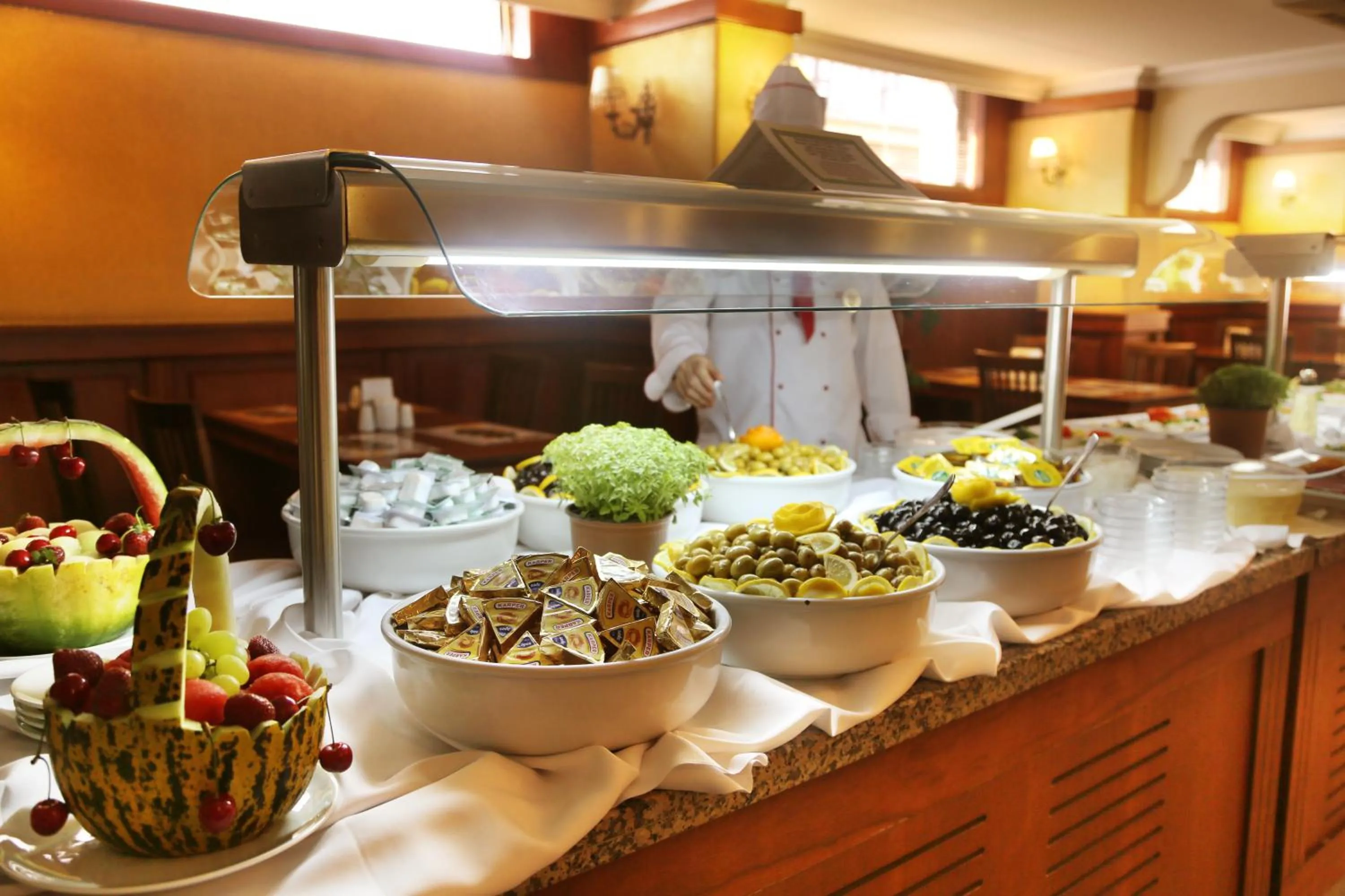 Buffet breakfast in Berr Hotel
