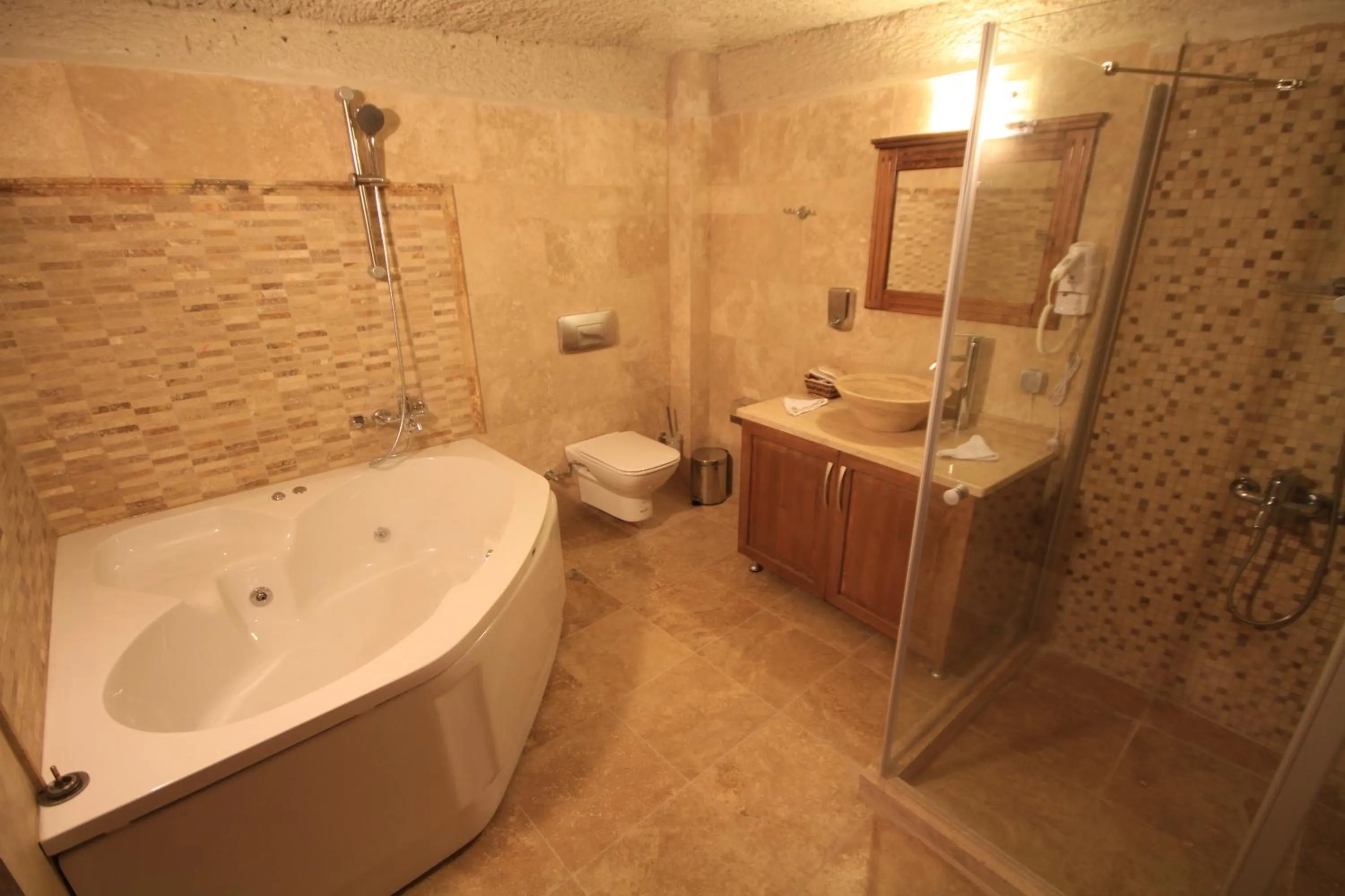Bathroom in Vezir Cave Suites