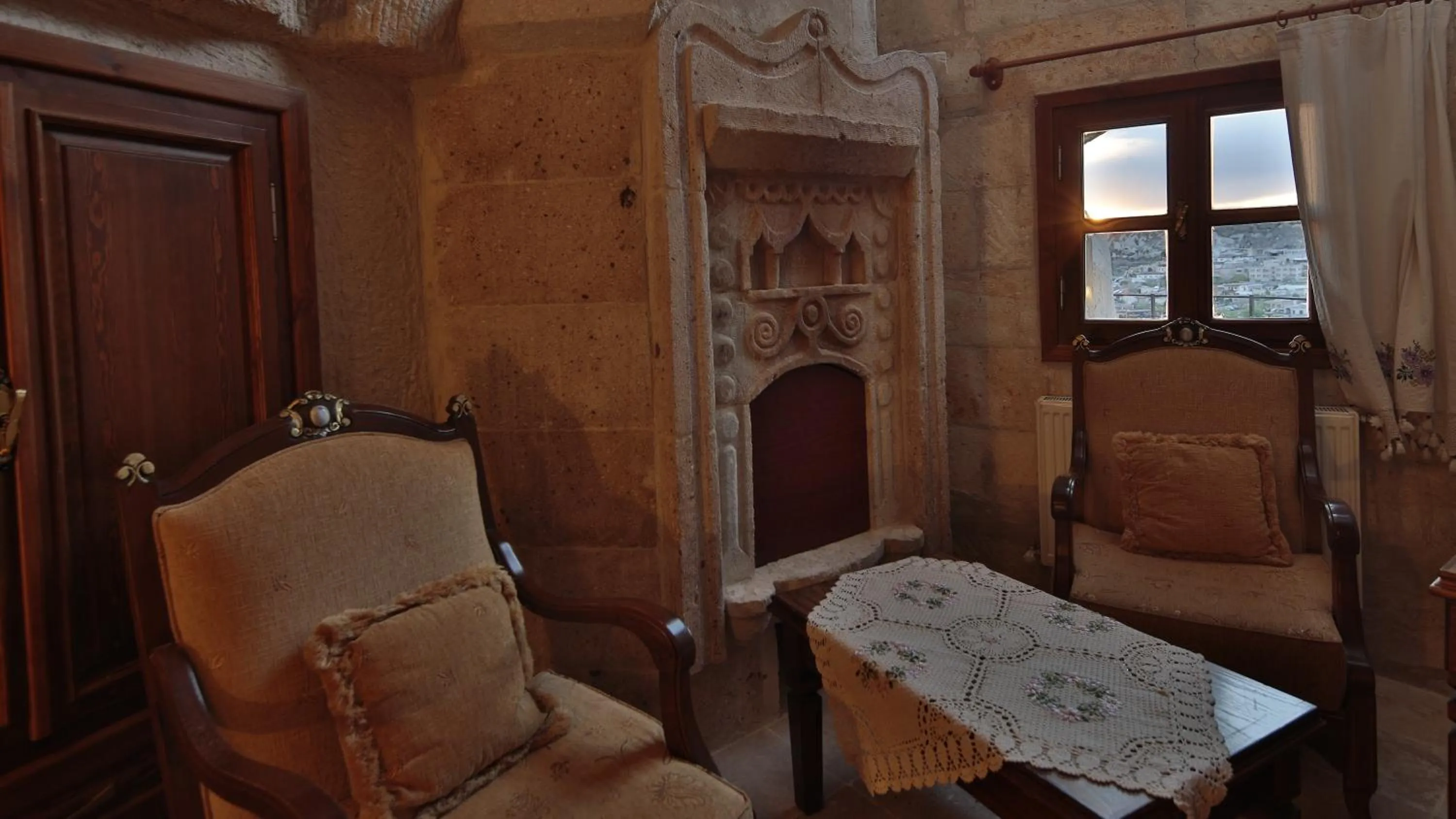 Bedroom in Vezir Cave Suites
