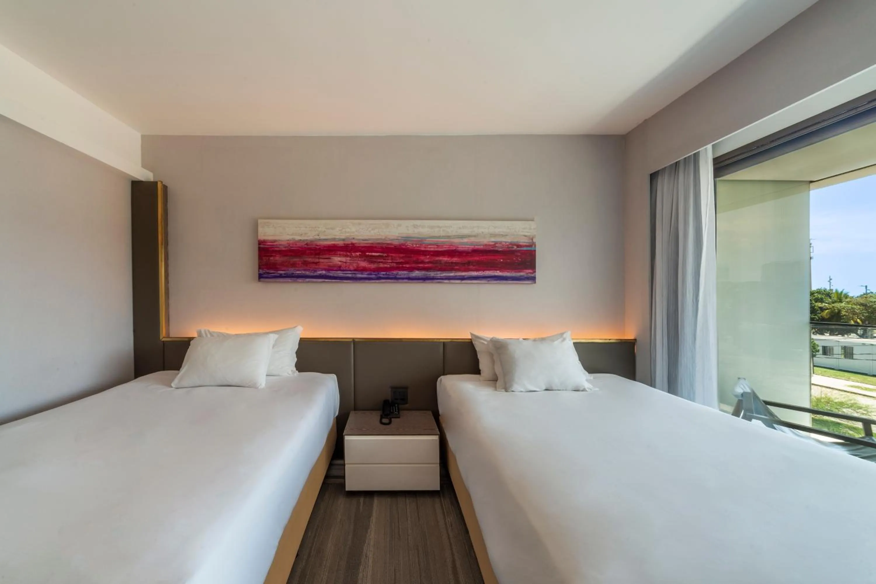 Bedroom, Bed in Lifestyle Laghetto Collection