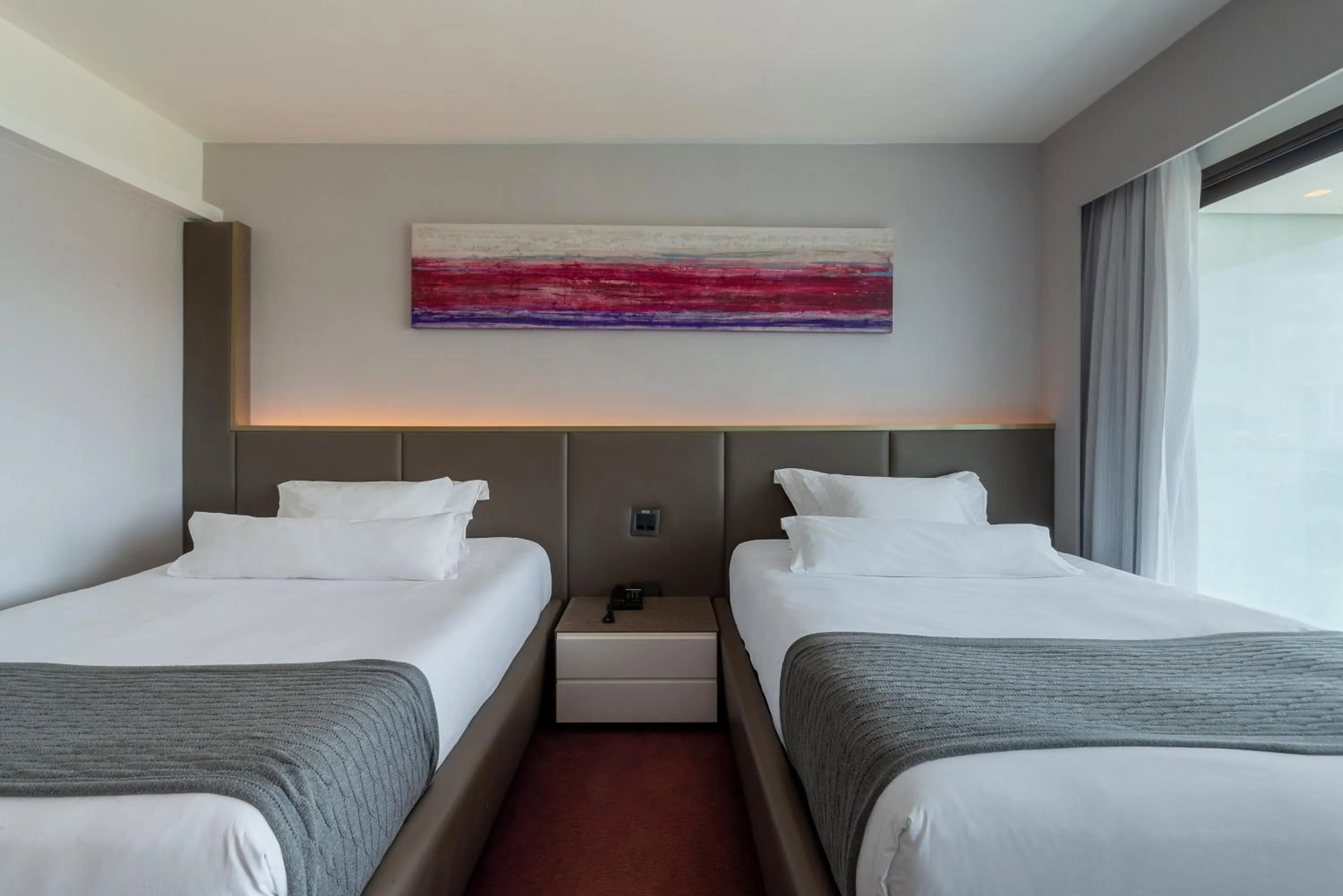 Bedroom, Bed in Lifestyle Laghetto Collection