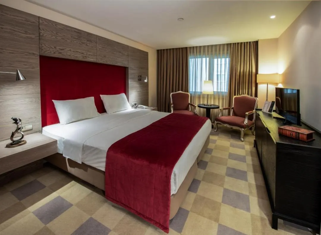 Bed in Agaoğlu My City Hotel Istanbul