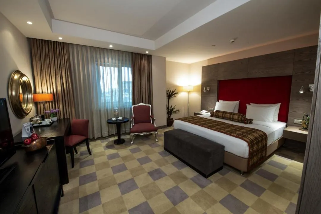 Bed in Agaoğlu My City Hotel Istanbul