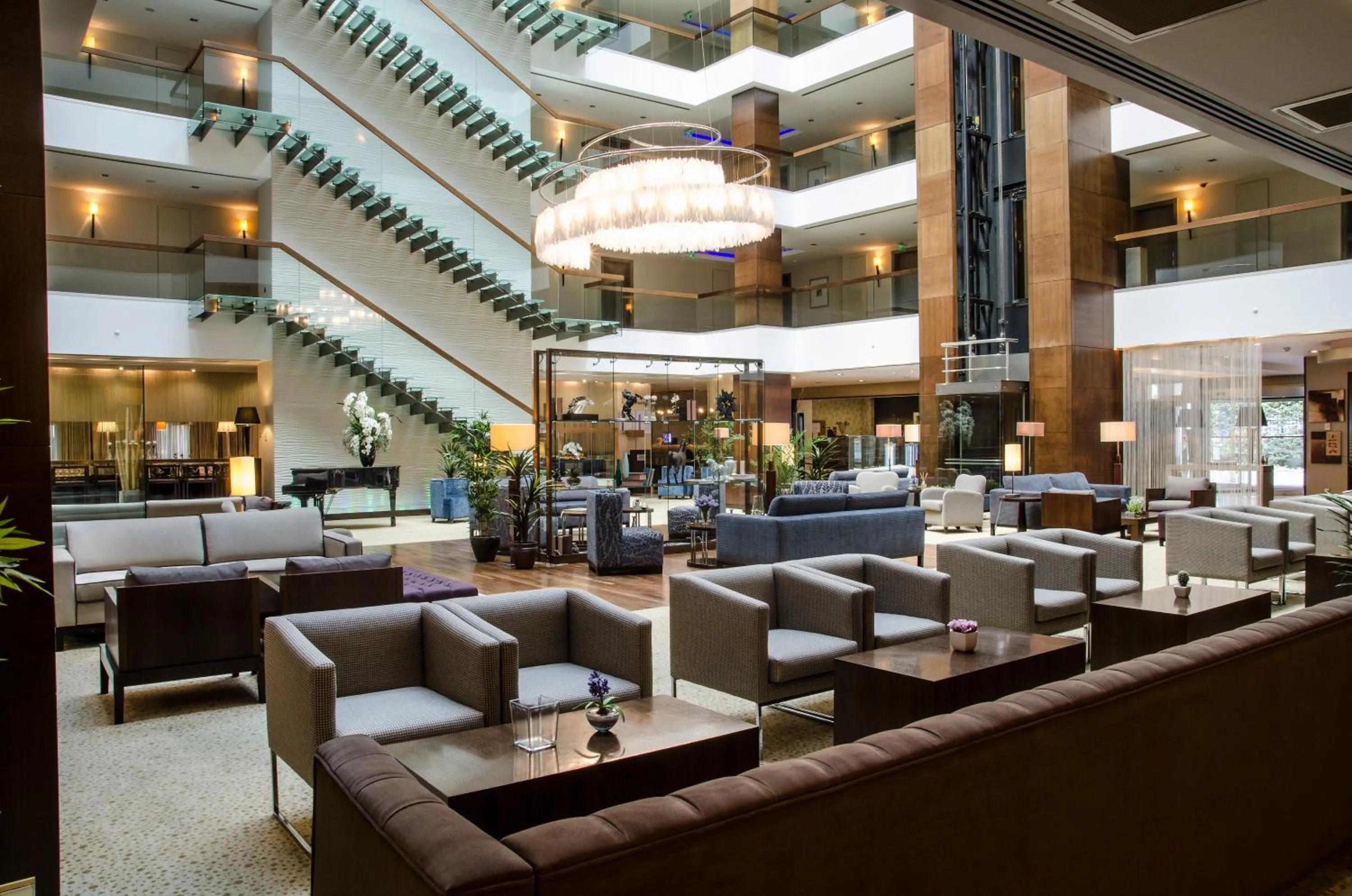 Lobby or reception in Agaoğlu My City Hotel Istanbul