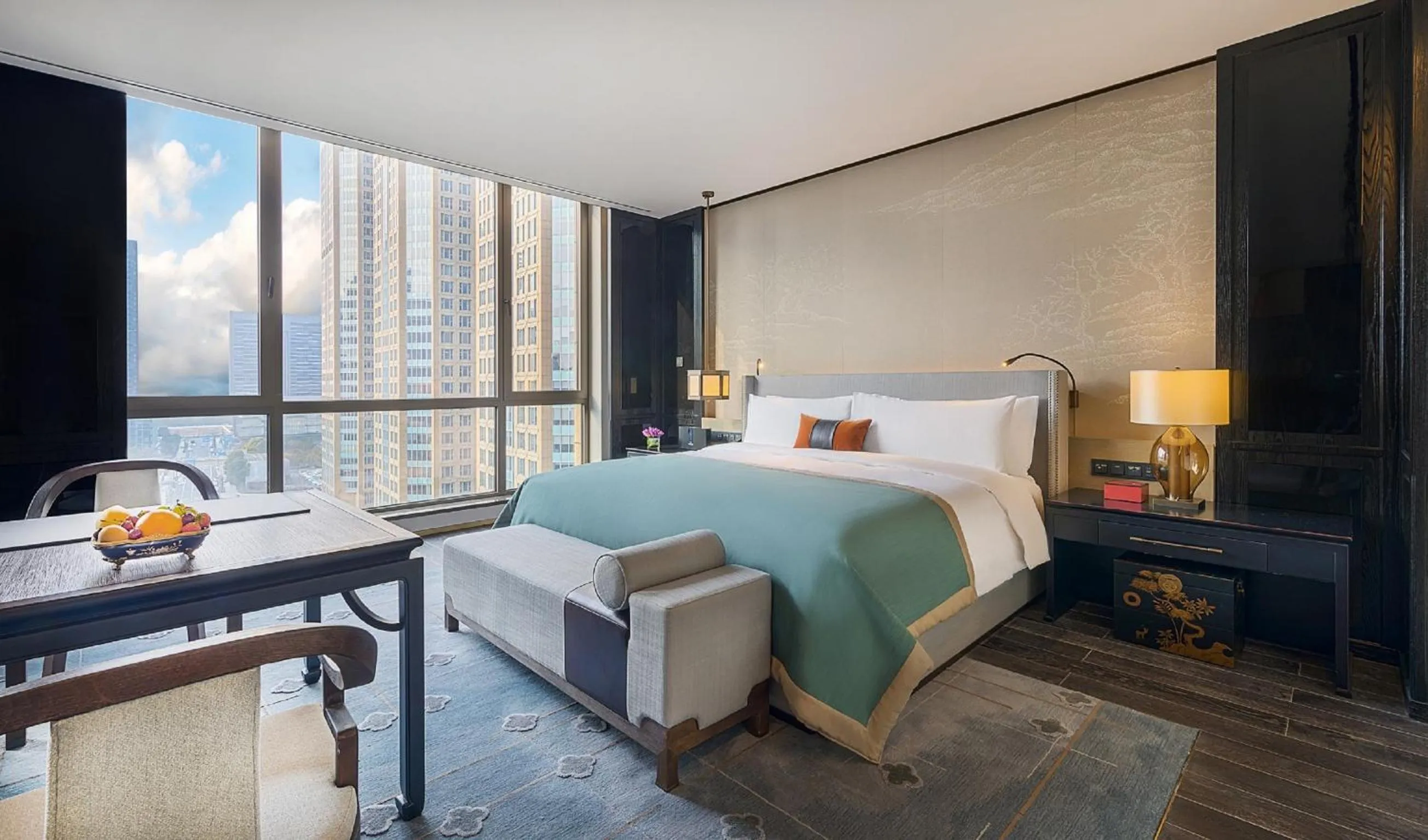 Bedroom in JiuTai Hotel Hangzhou