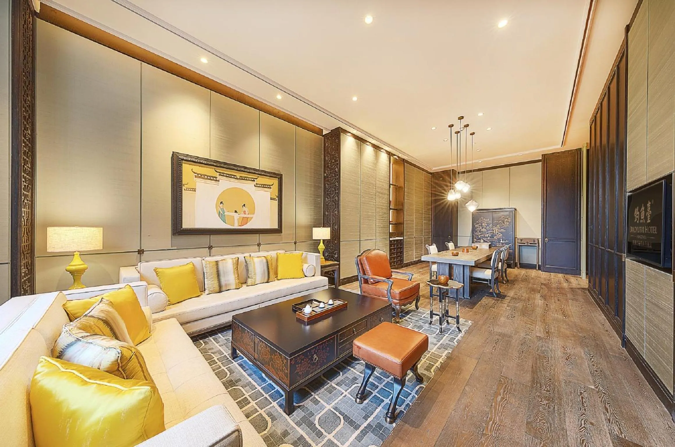 Dining area in JiuTai Hotel Hangzhou