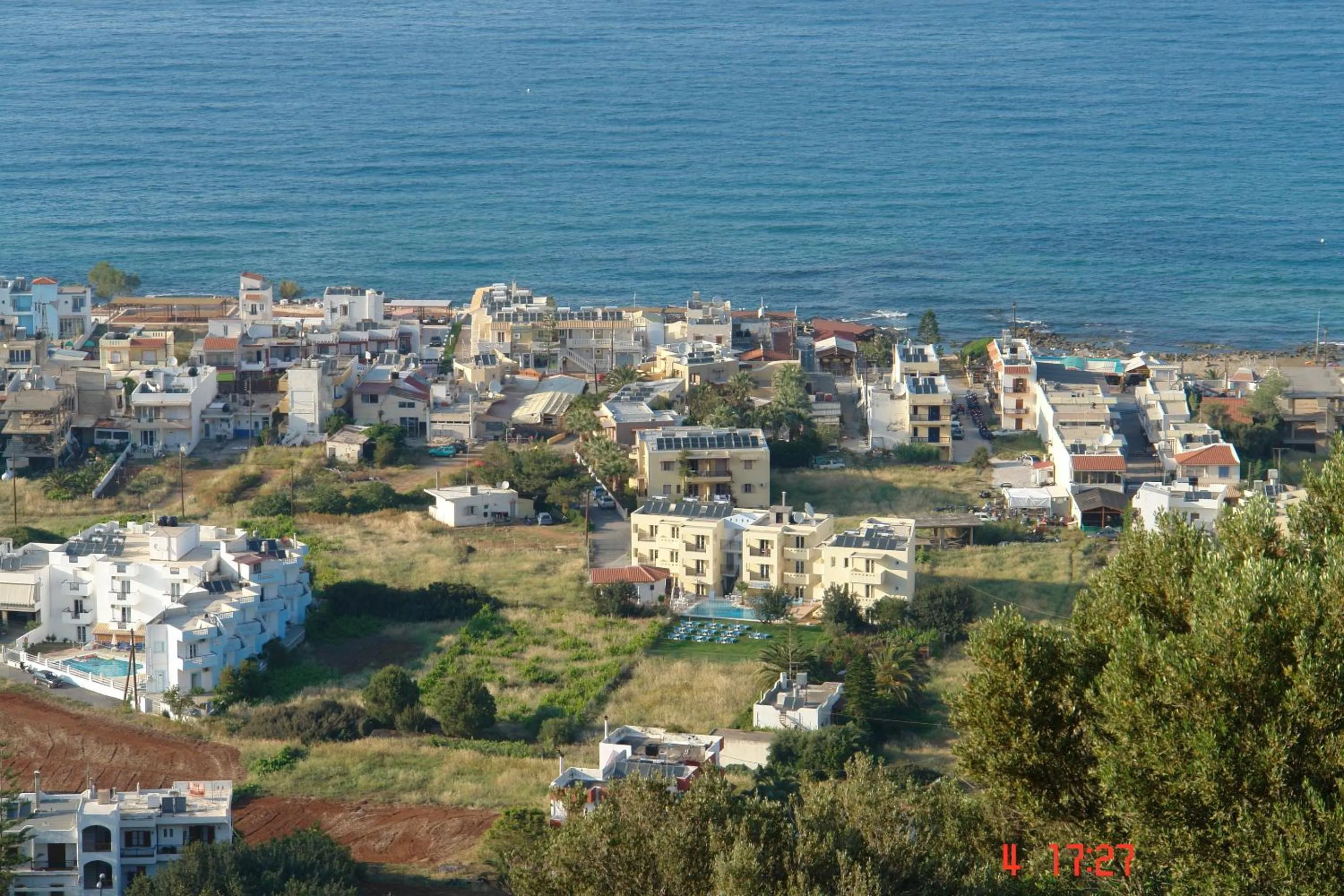 Bird's eye view in Sunshine Studios & Apartments