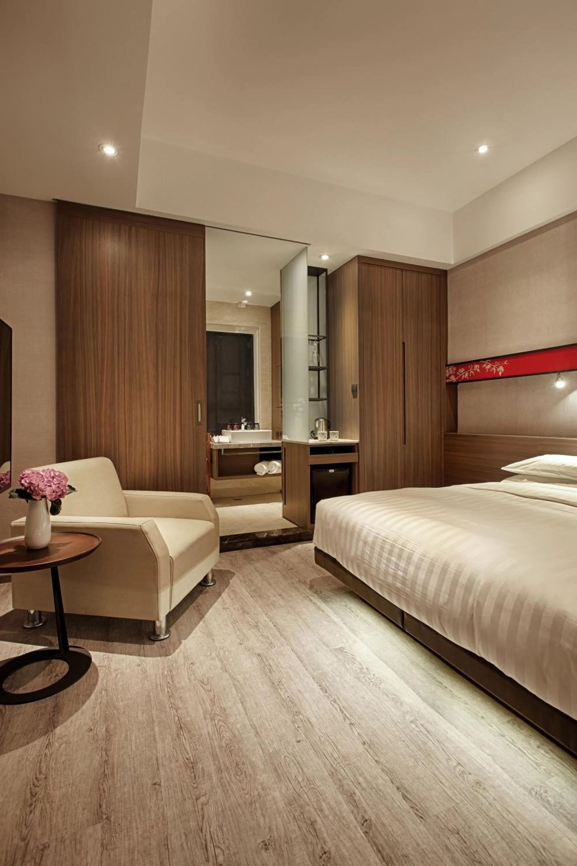 Bed in City Place Hotel