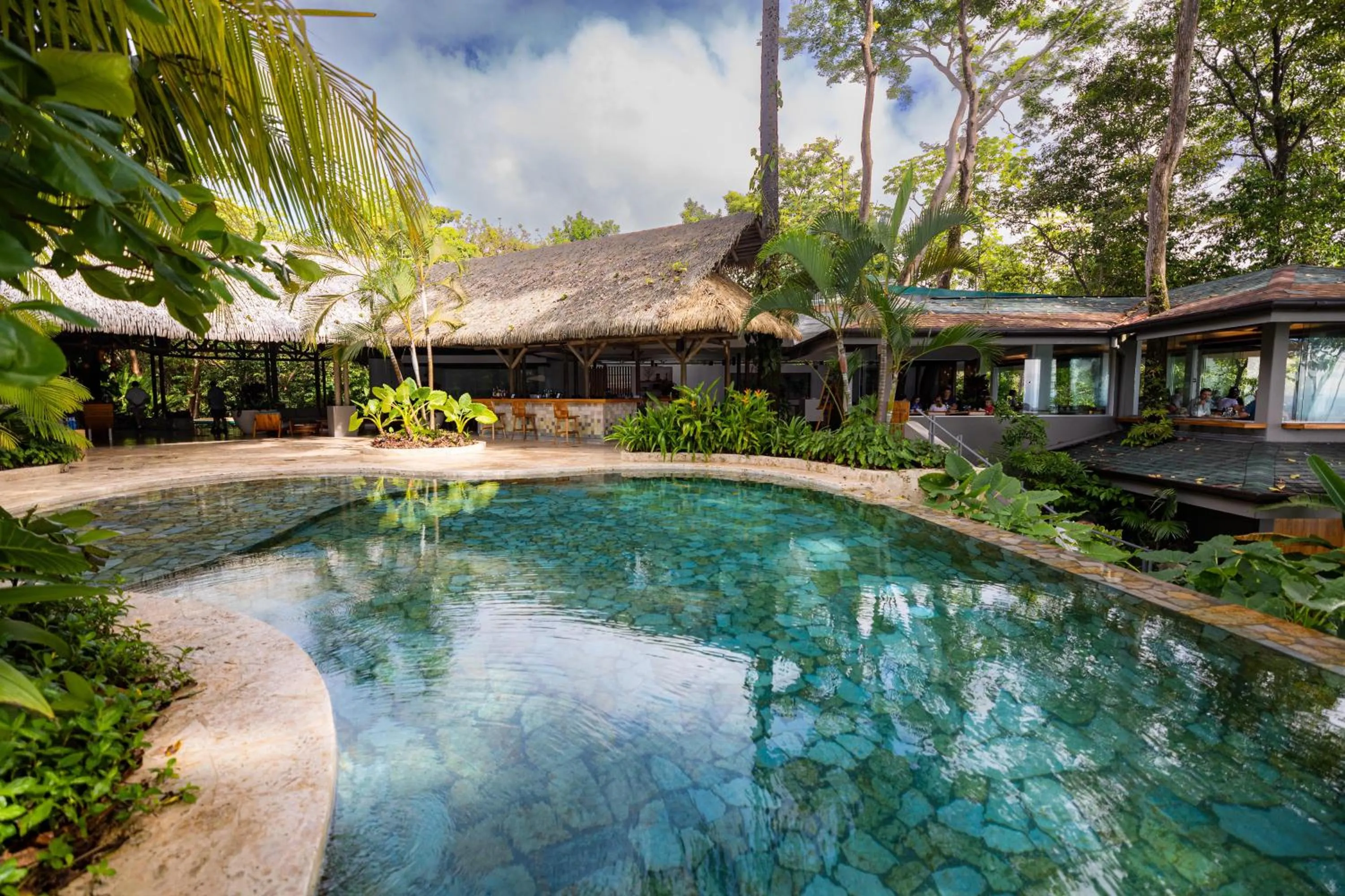 Swimming pool in Arenas Del Mar Beachfront & Rainforest Resort Member of the Cayuga Collection