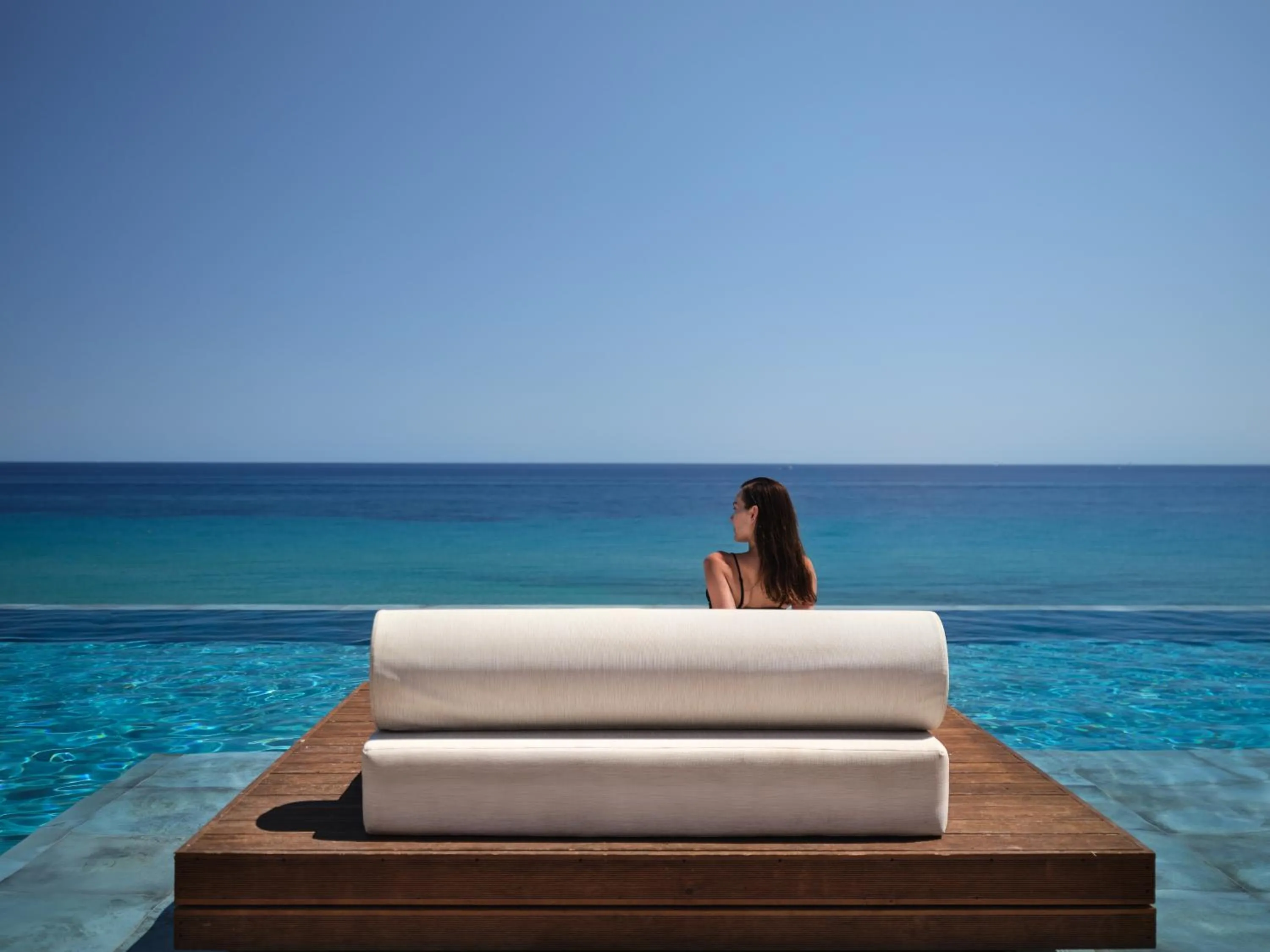 Pool view in Lesante Blu - The Leading Hotels of the World, Adults Only