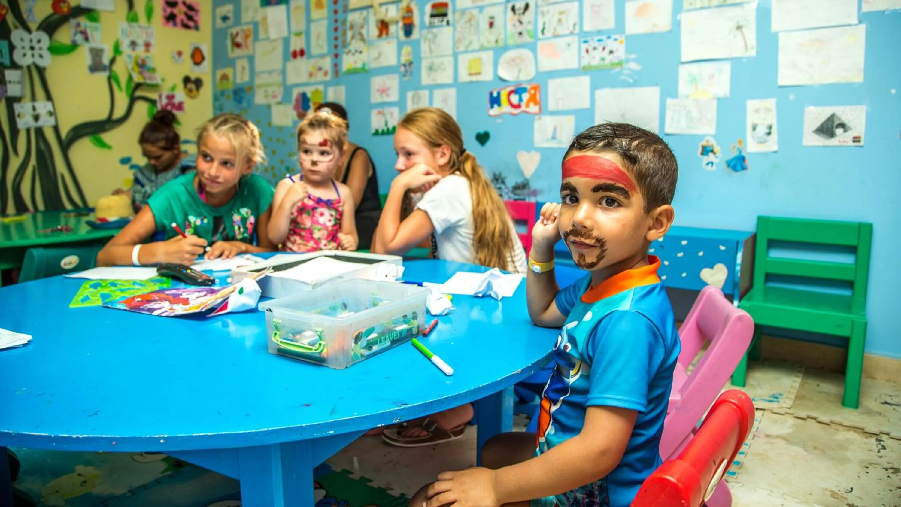 Family in Hawaii Caesar Palace Aqua Park - Families and Couples Only