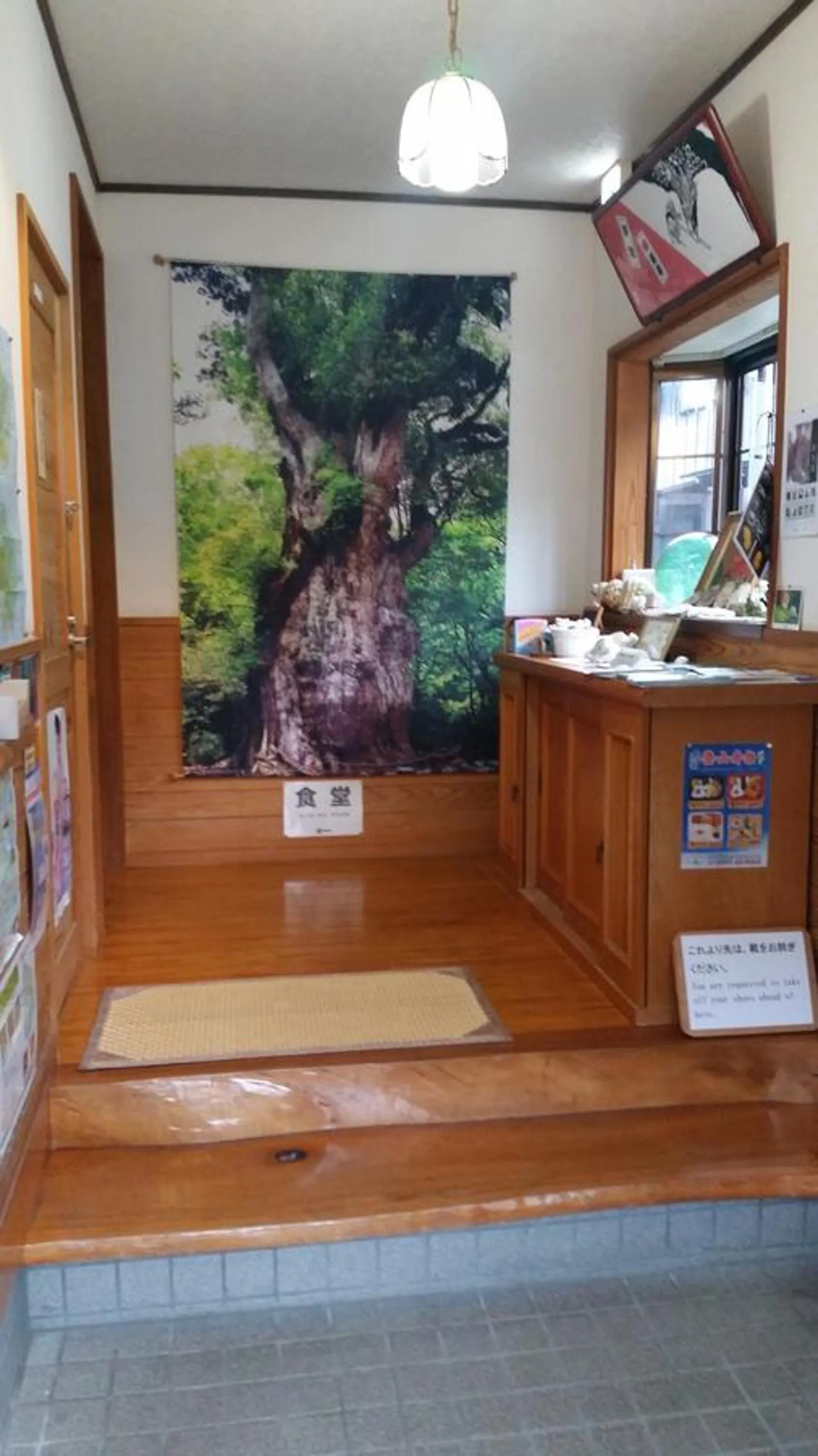 Area and facilities in Minnsyuku Yakushimaya