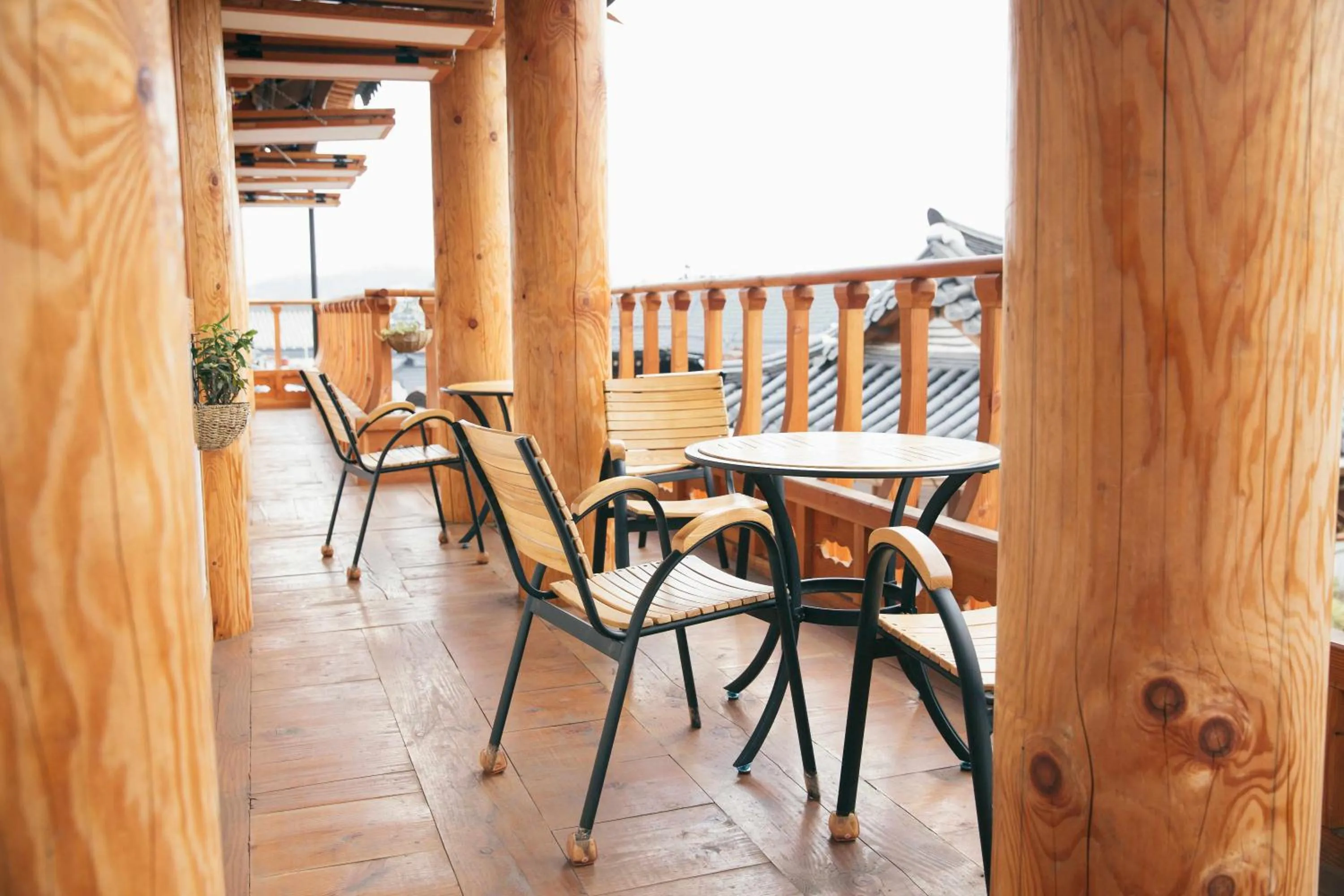 Balcony/Terrace in Laon Hanok Gguljam