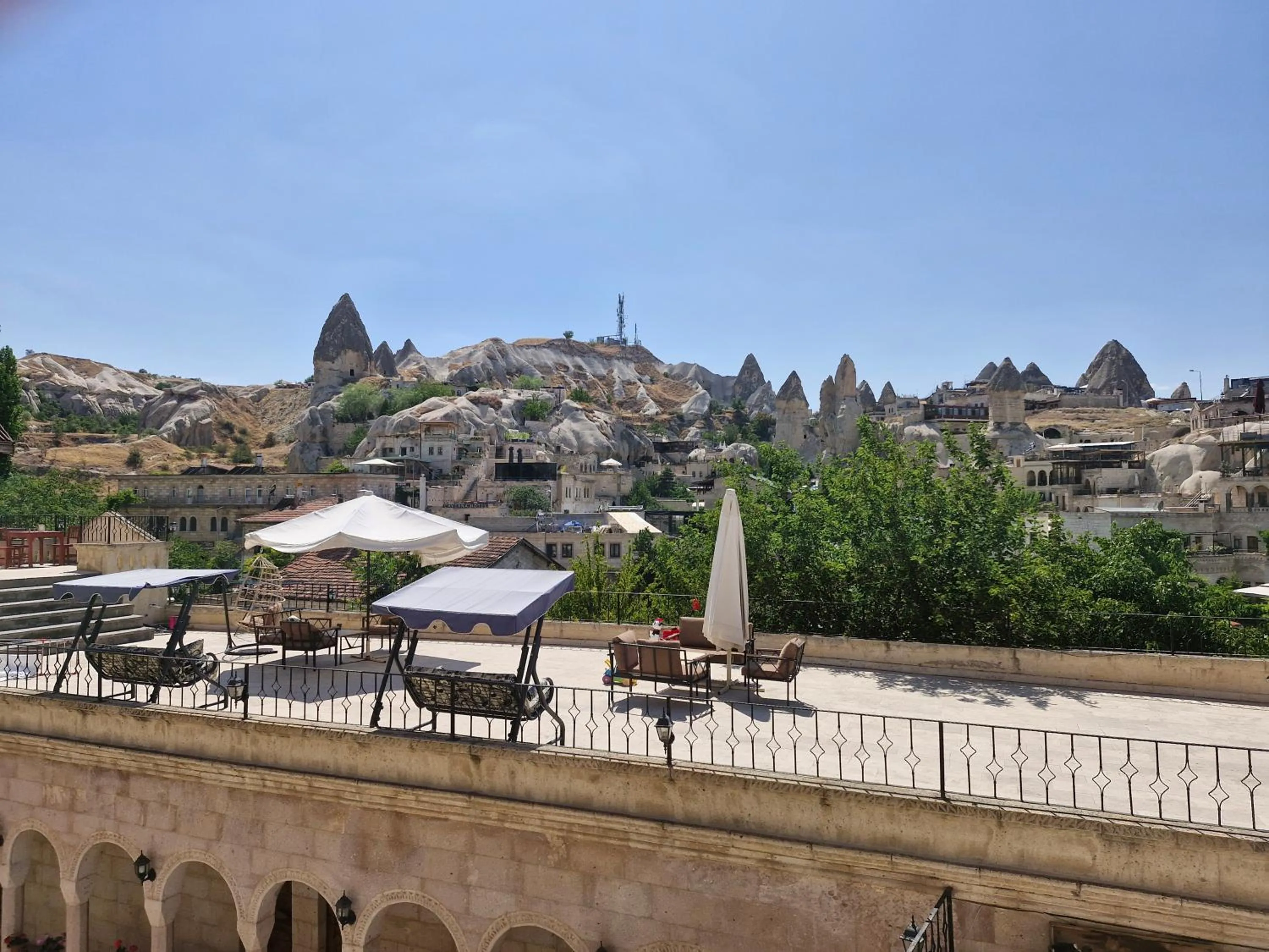 Balcony/Terrace in Nature Park Cave Hotel