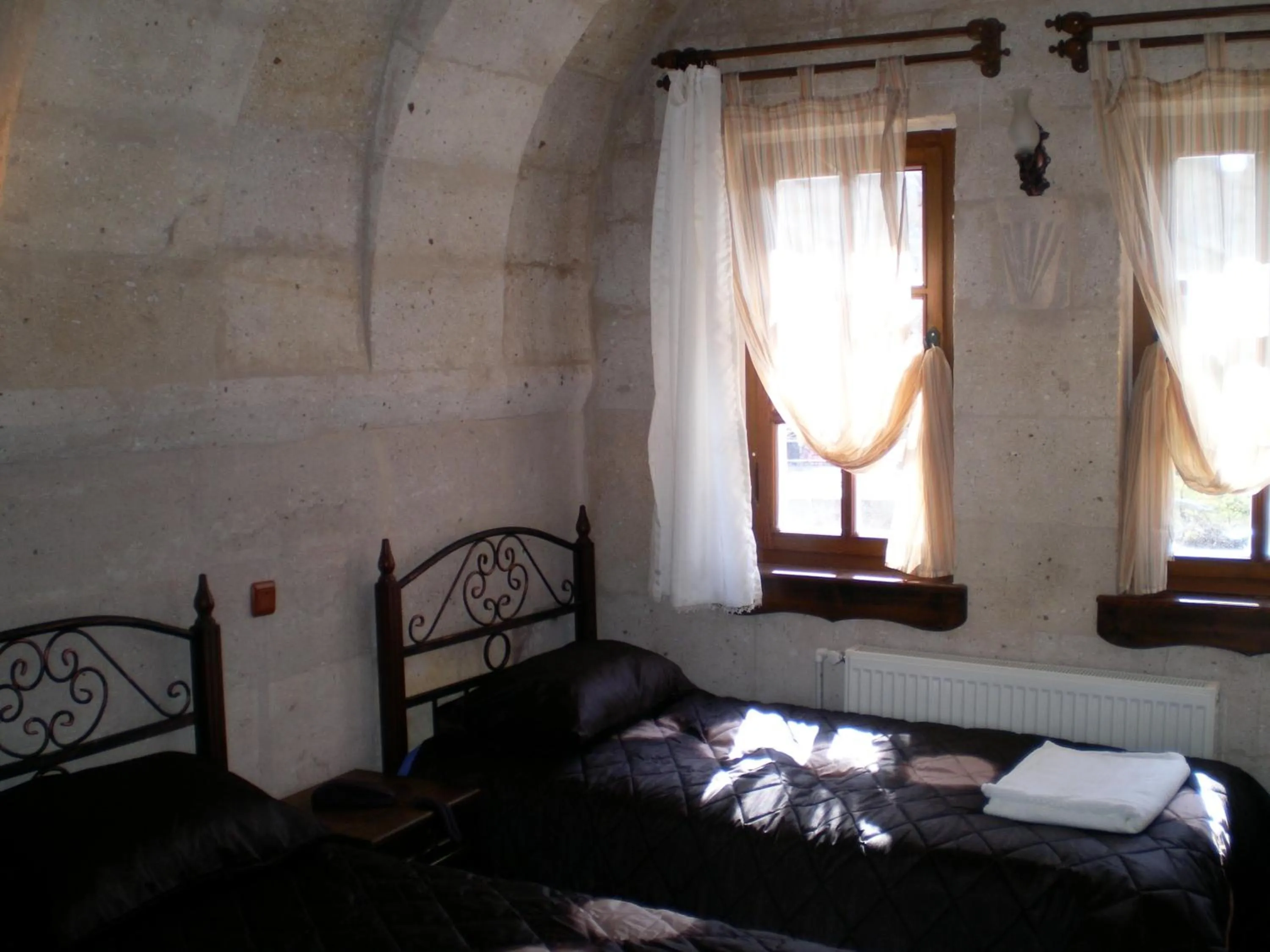 Bed in Nature Park Cave Hotel