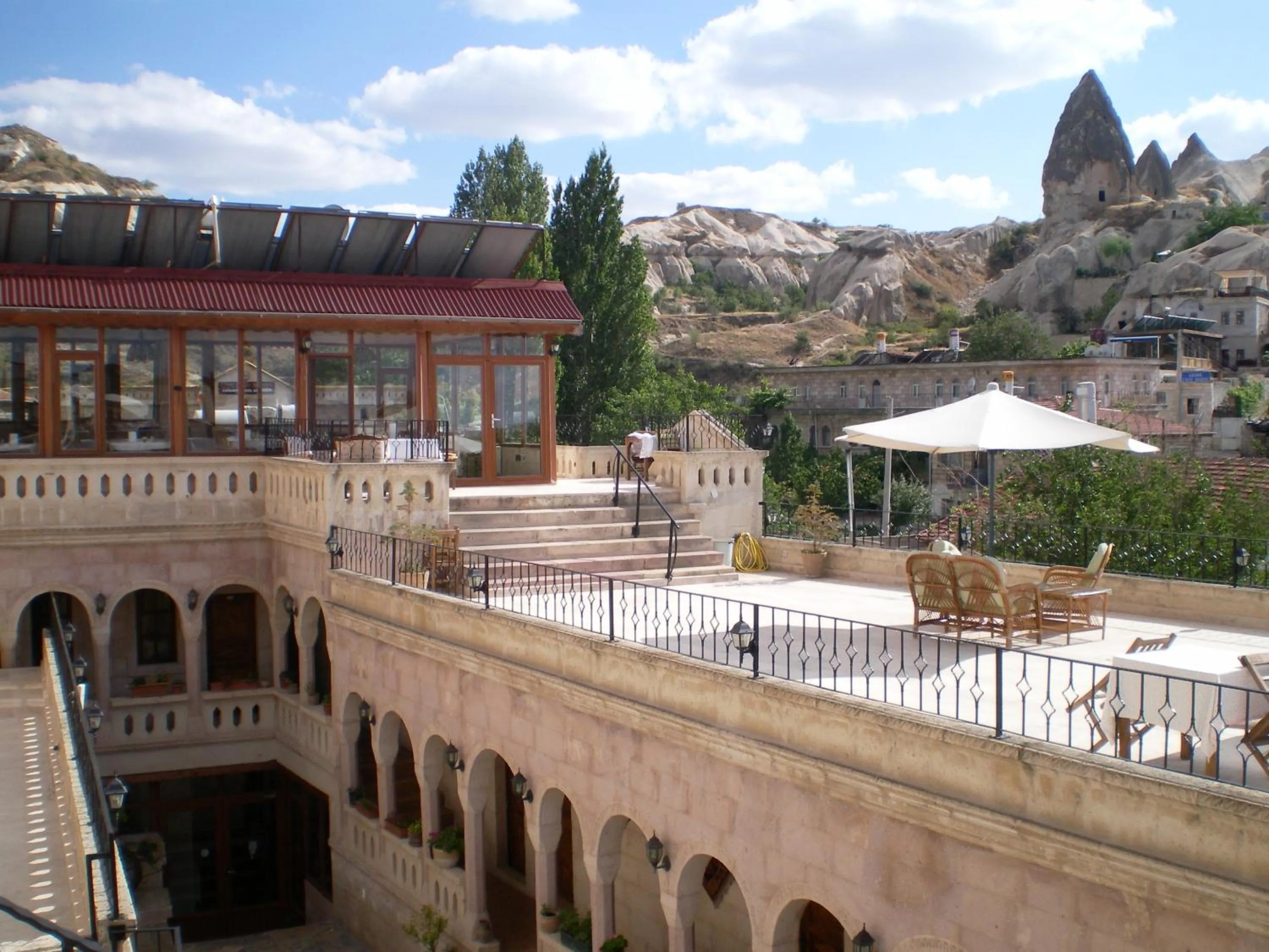 Balcony/Terrace in Nature Park Cave Hotel