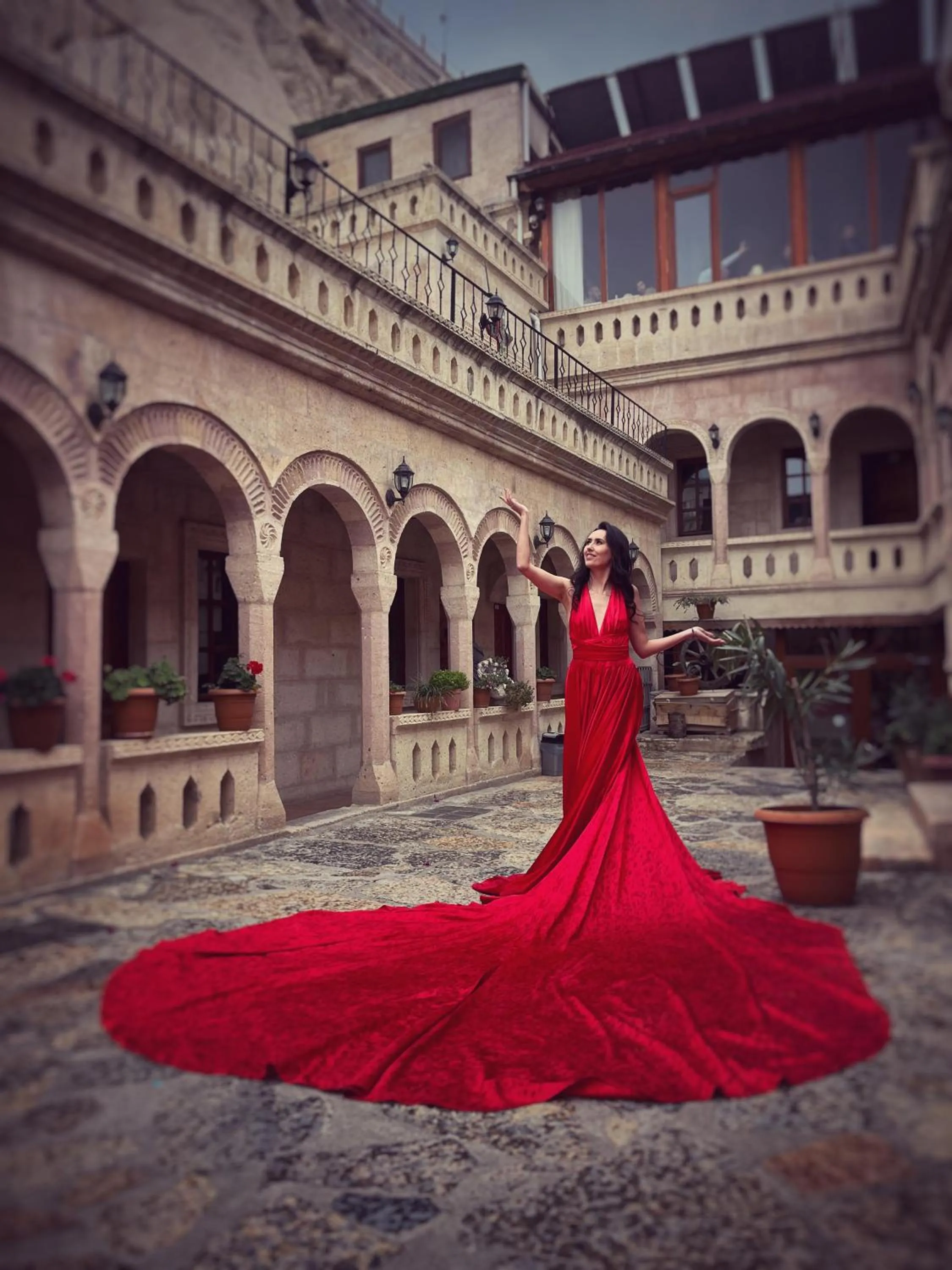 Day in Nature Park Cave Hotel