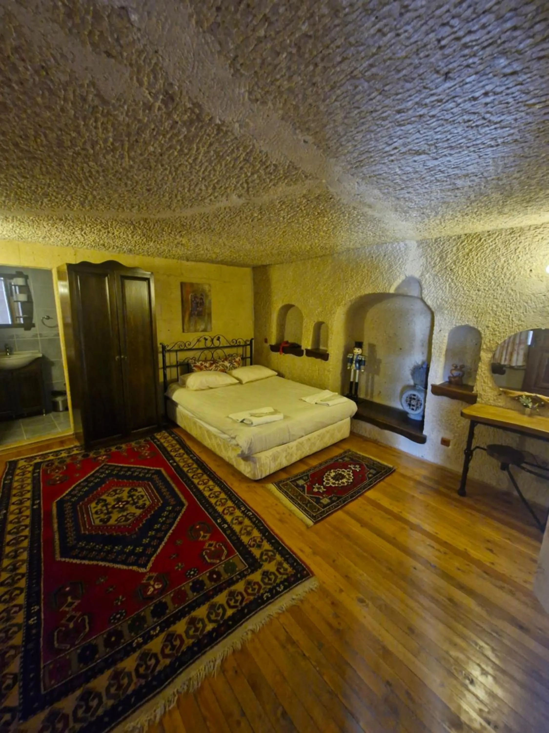 Bed in Nature Park Cave Hotel