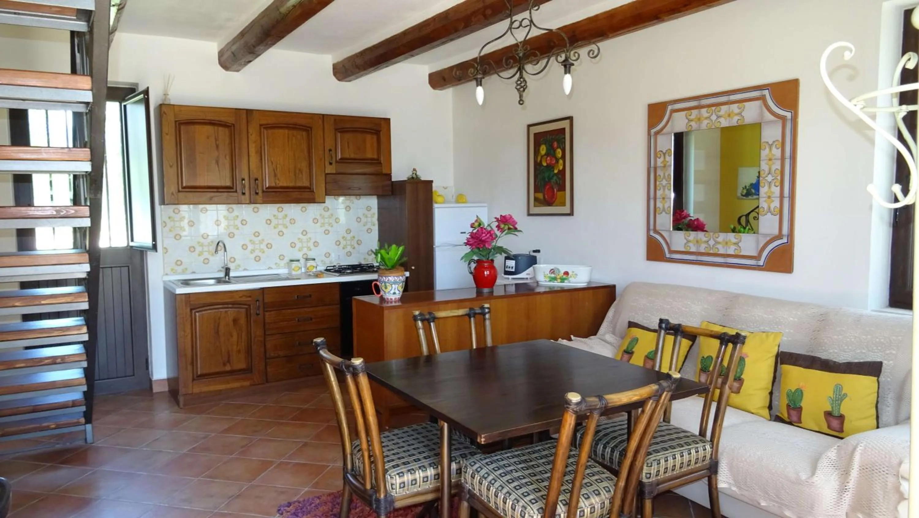Kitchen or kitchenette in AGRITURISMO iL PIOPPETO