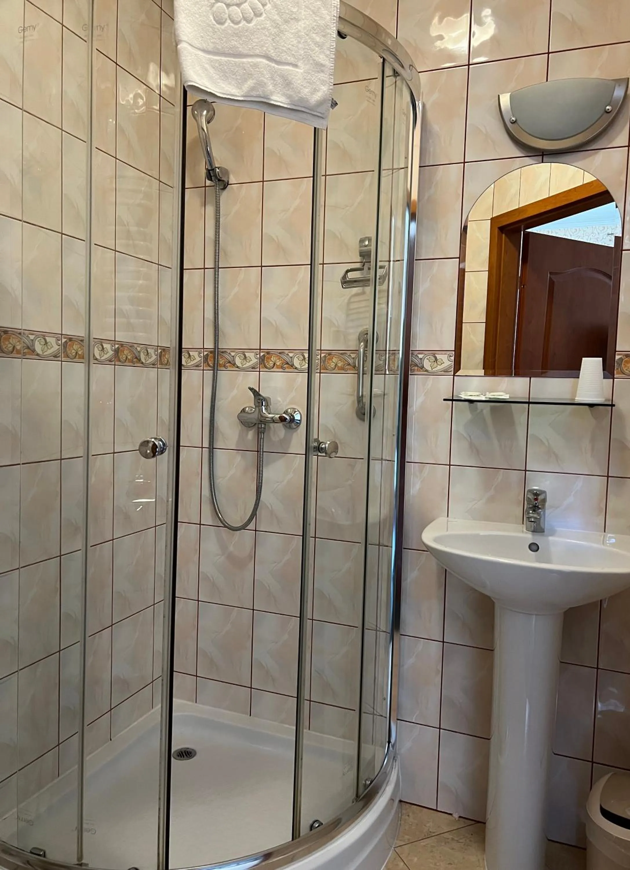 Shower in Hotel i Restauracja Castle