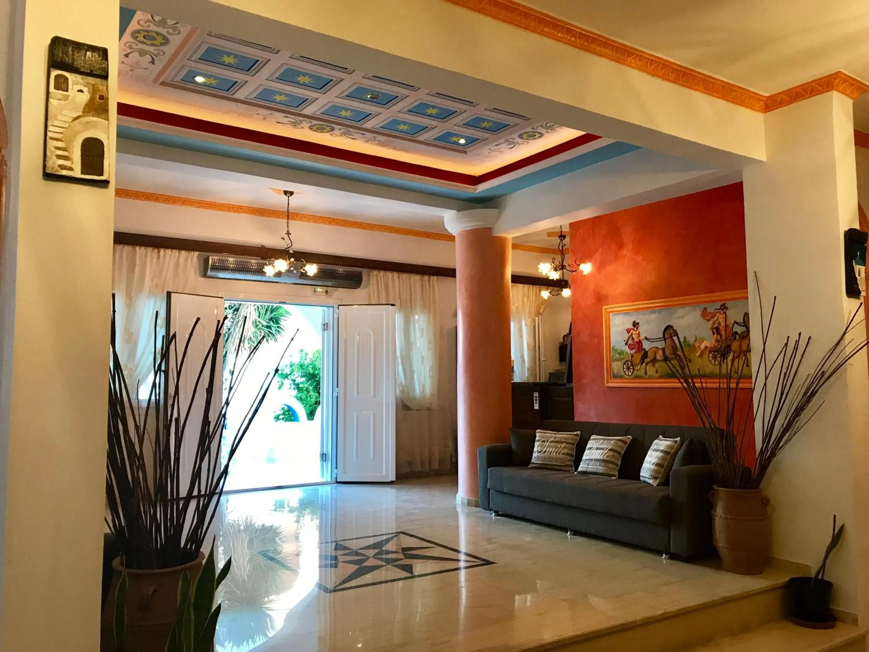 Lobby or reception in Hotel Lodos