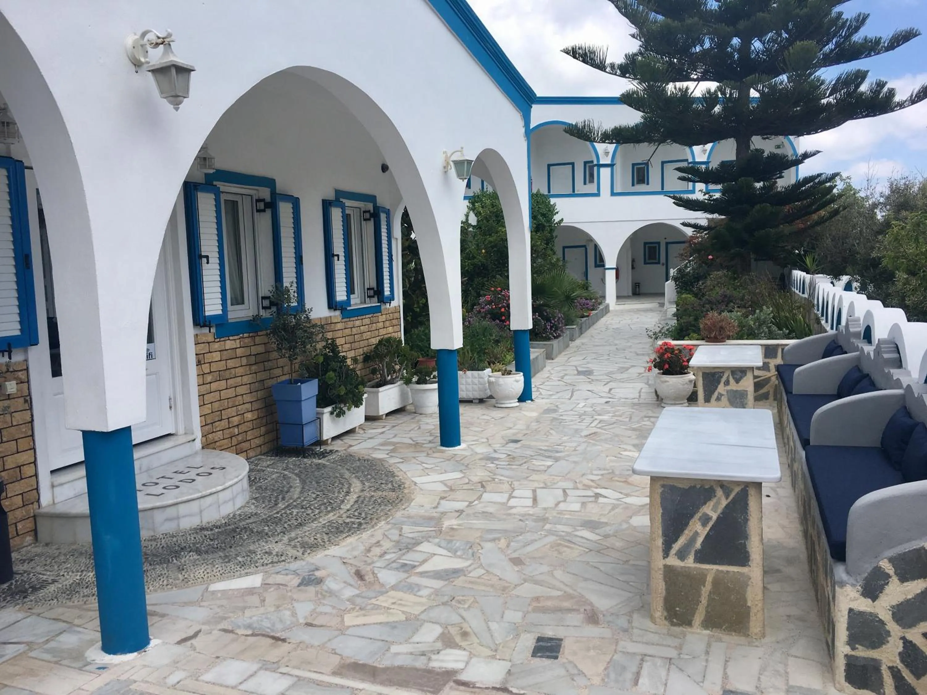 Balcony/Terrace in Hotel Lodos