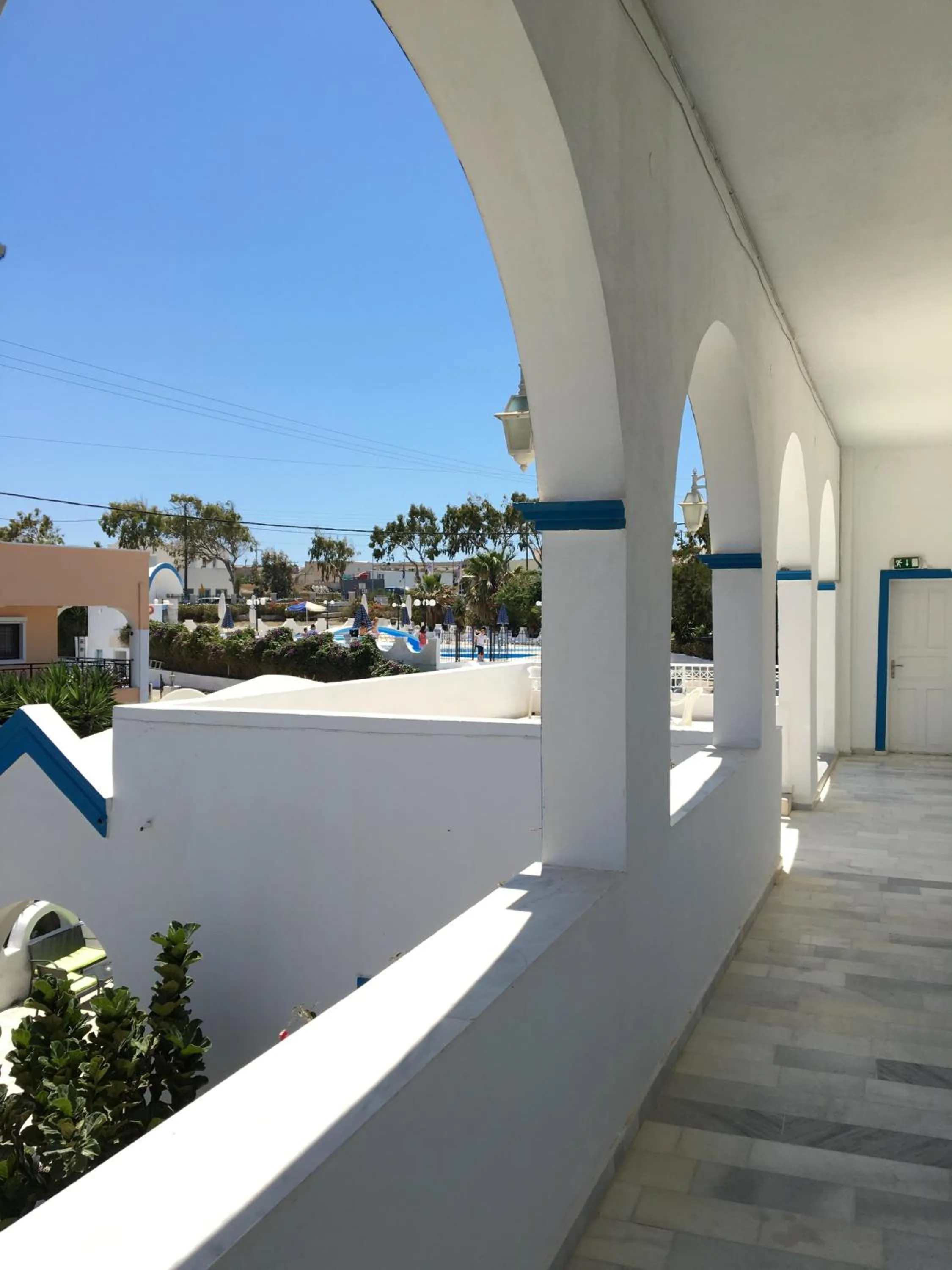 Balcony/Terrace in Hotel Lodos
