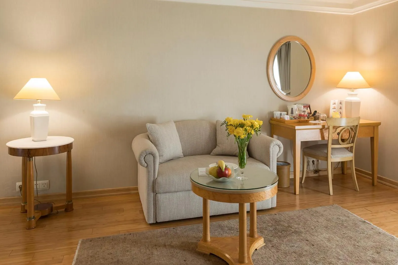 Bed in Zorlu Grand Hotel Trabzon