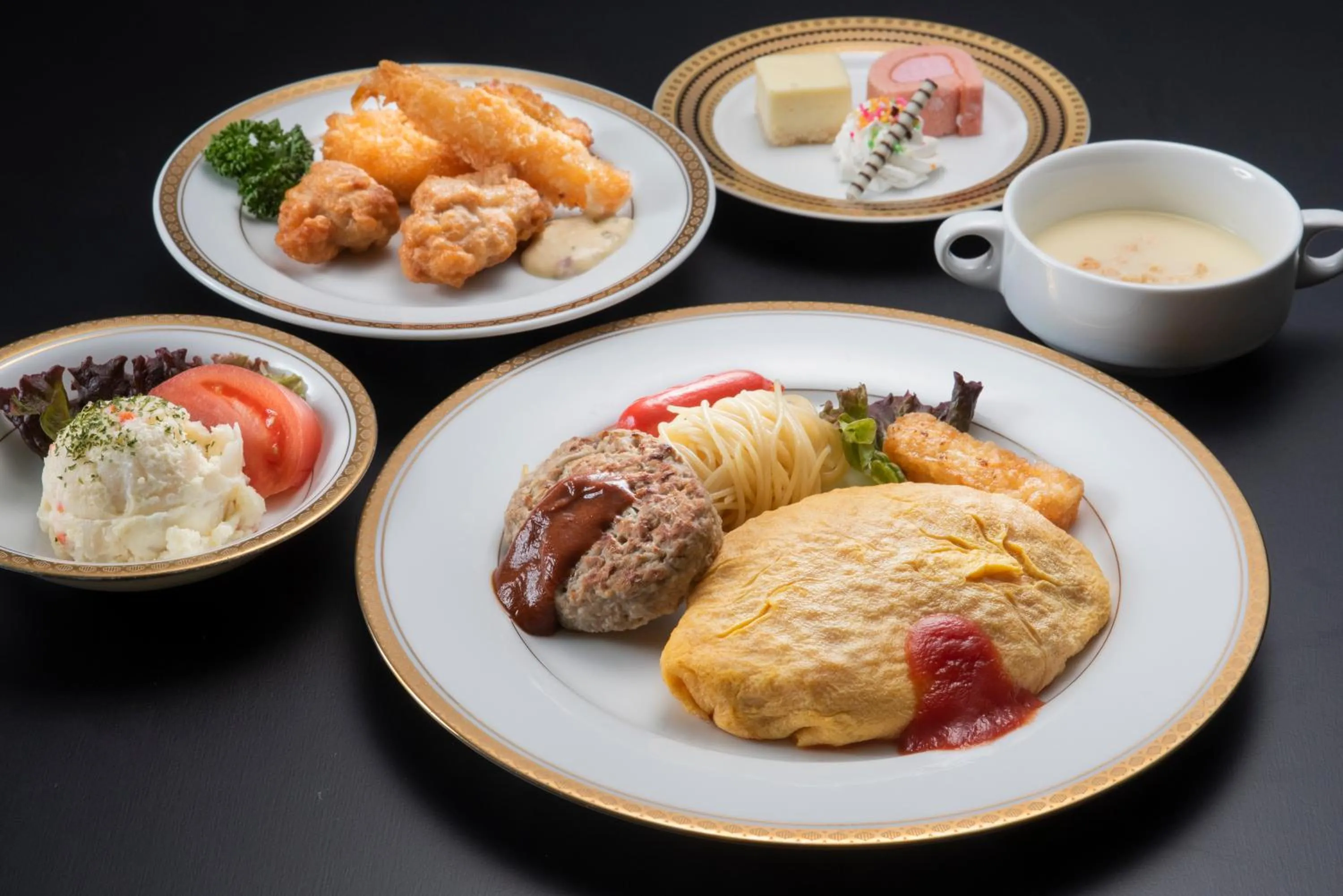 Food in Hotel Green Hill Kagoshima