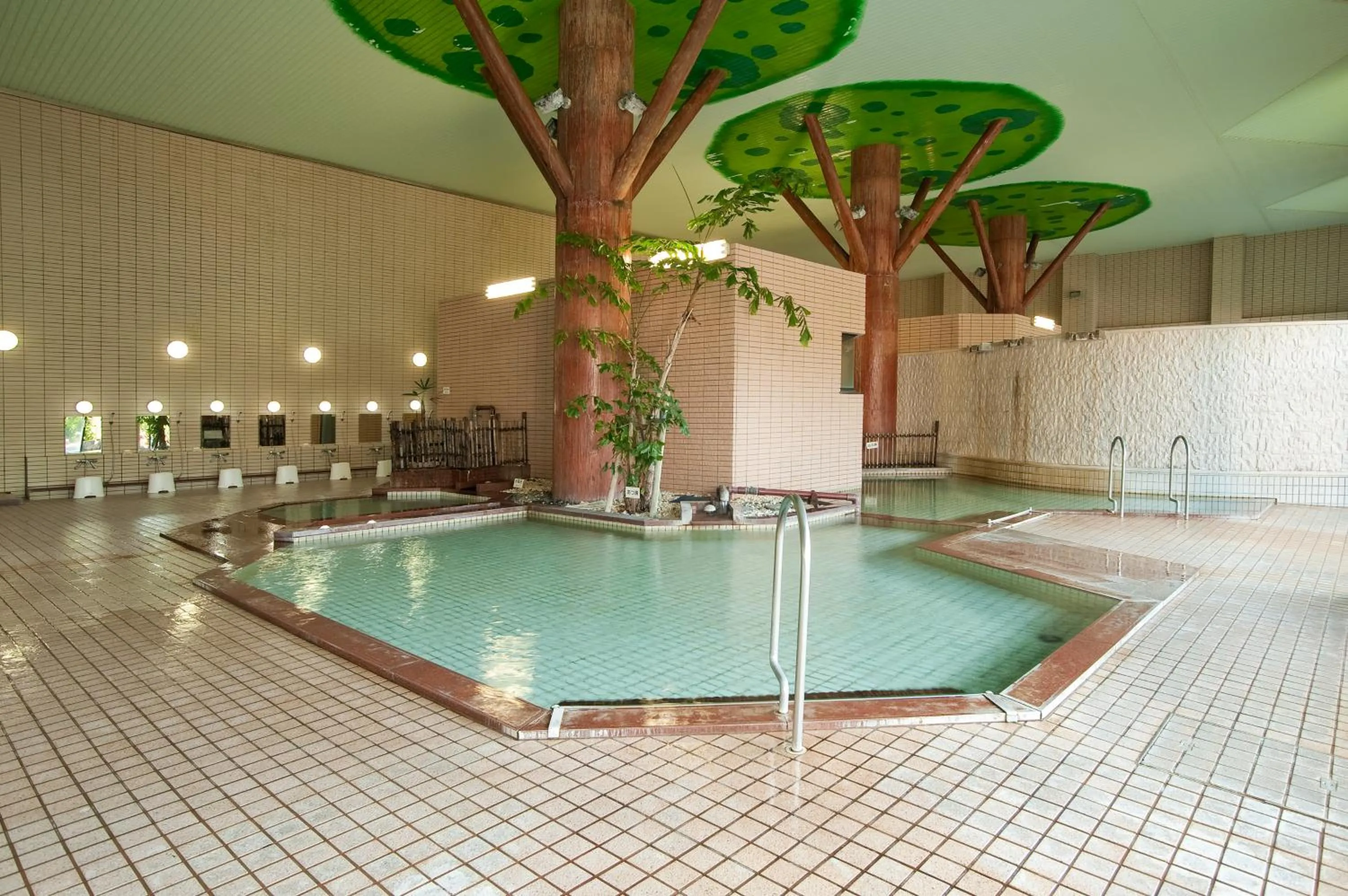 Hot Spring Bath in Hotel Green Hill Kagoshima