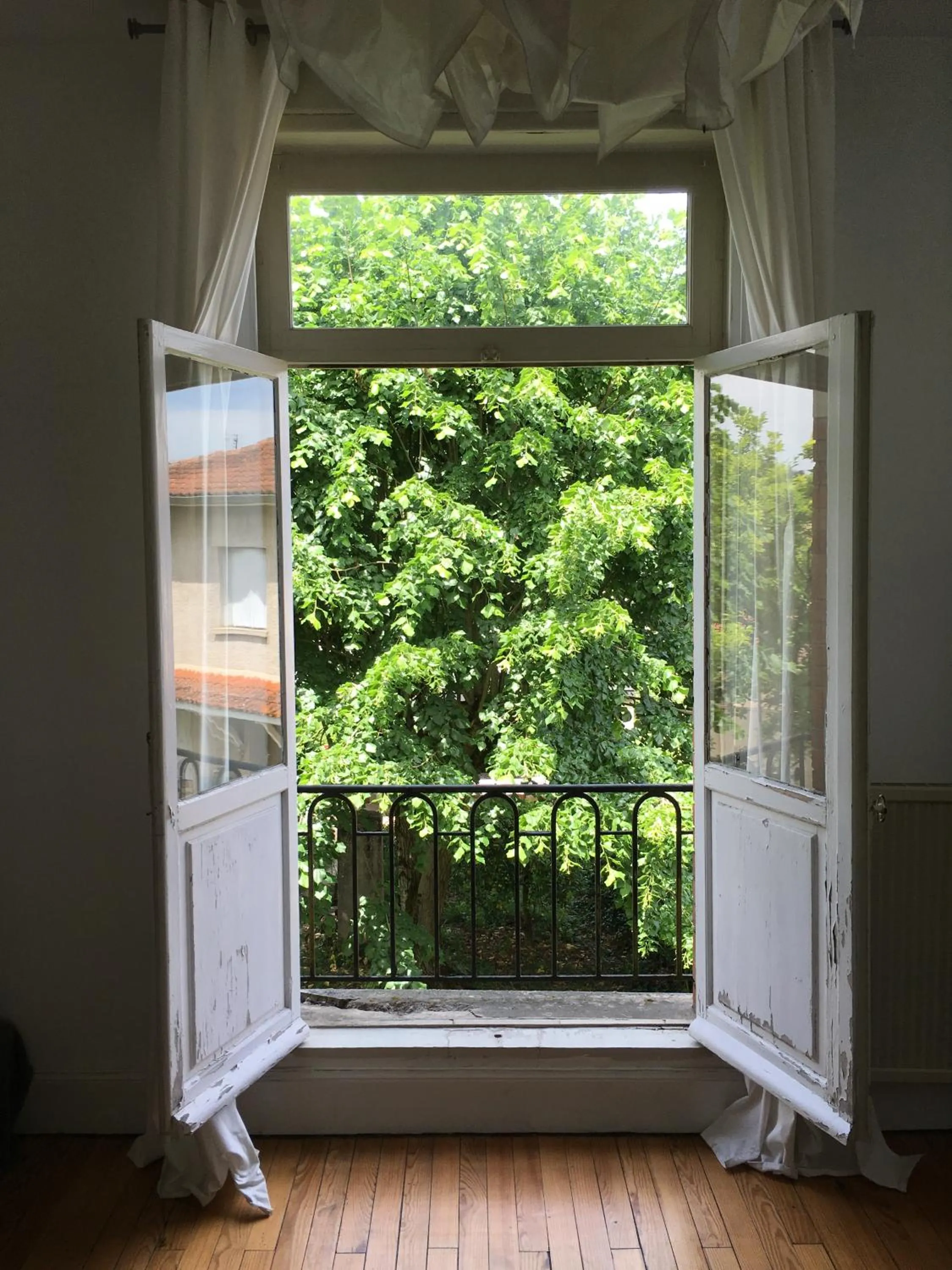 Garden view in Chez Dan et Véro - Chambre d'hôte