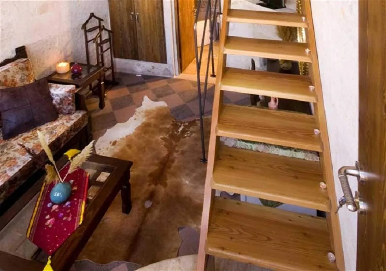 Seating area in Cappadocia Perimasali Cave Hotel