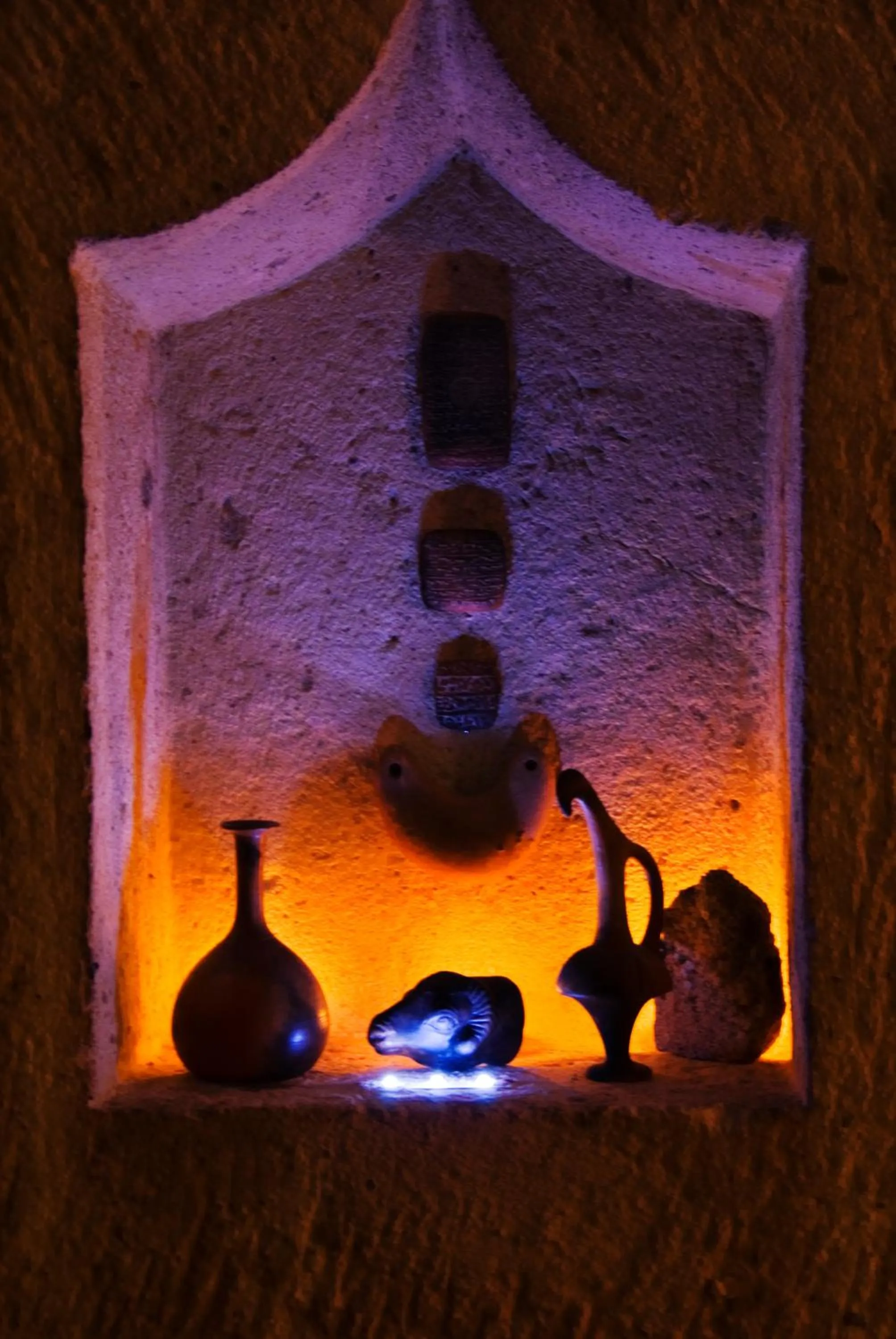 Decorative detail in Cappadocia Perimasali Cave Hotel