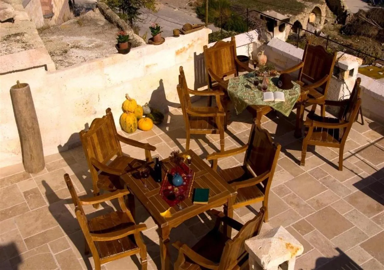 Patio in Cappadocia Perimasali Cave Hotel