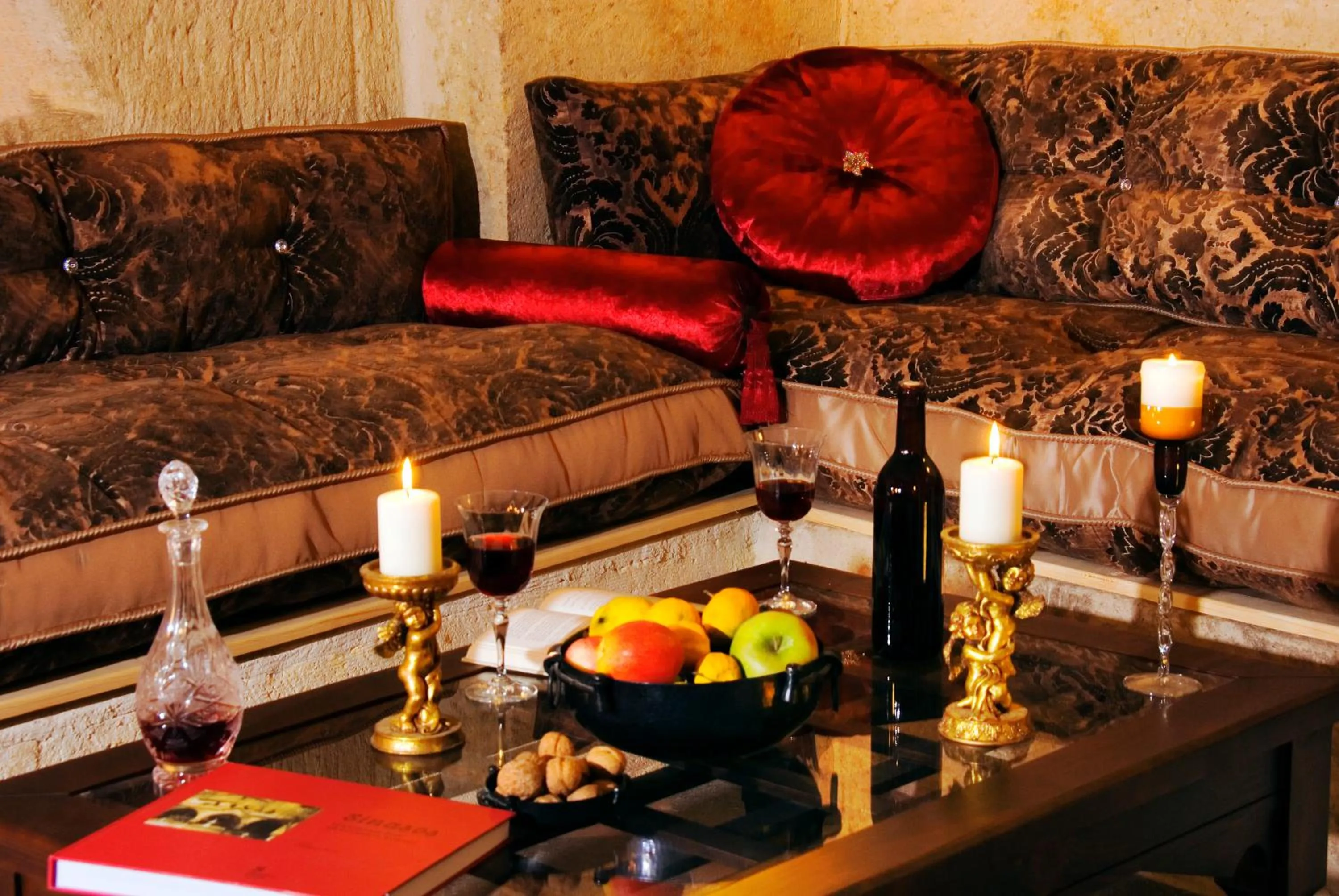 Decorative detail in Cappadocia Perimasali Cave Hotel